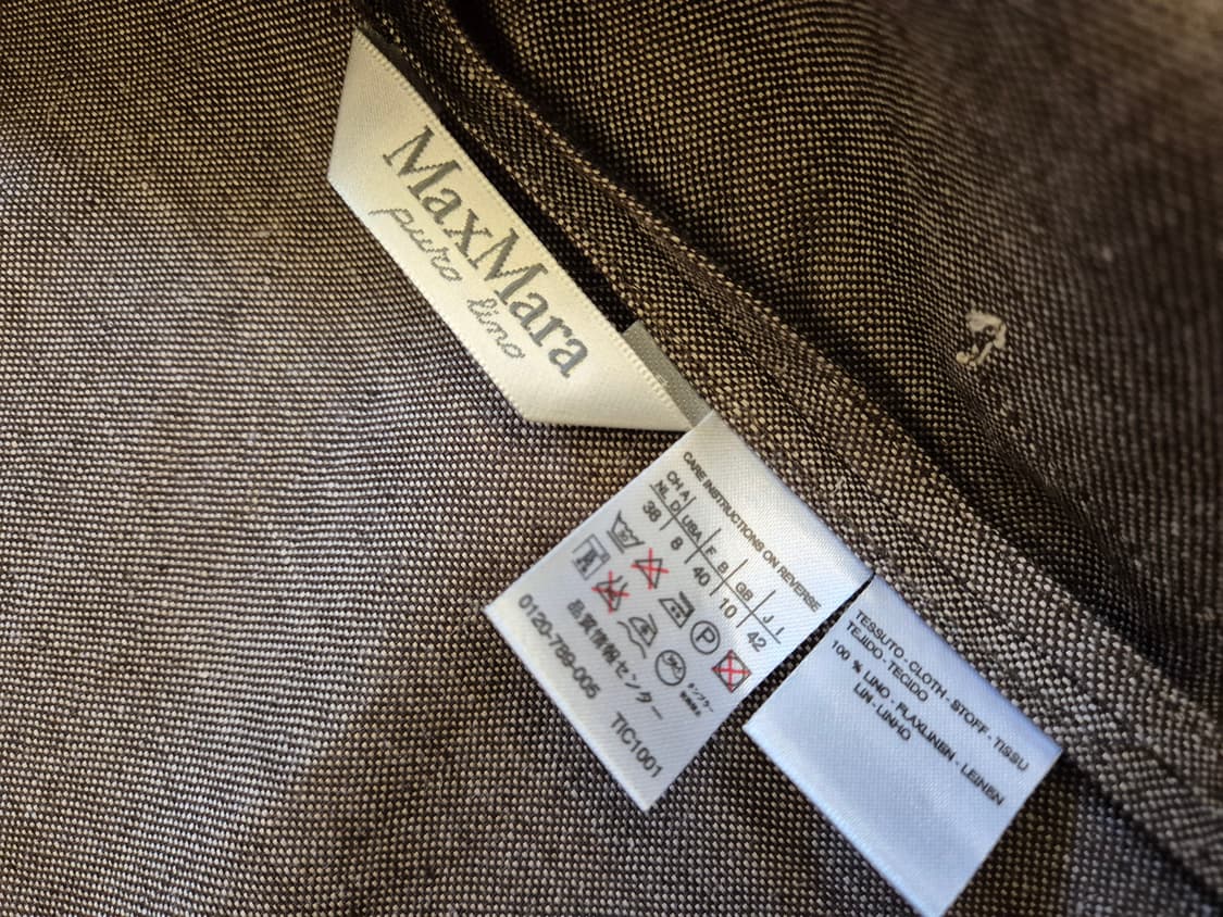 Max Mara puro lino 린넨 자켓 상품이미지6