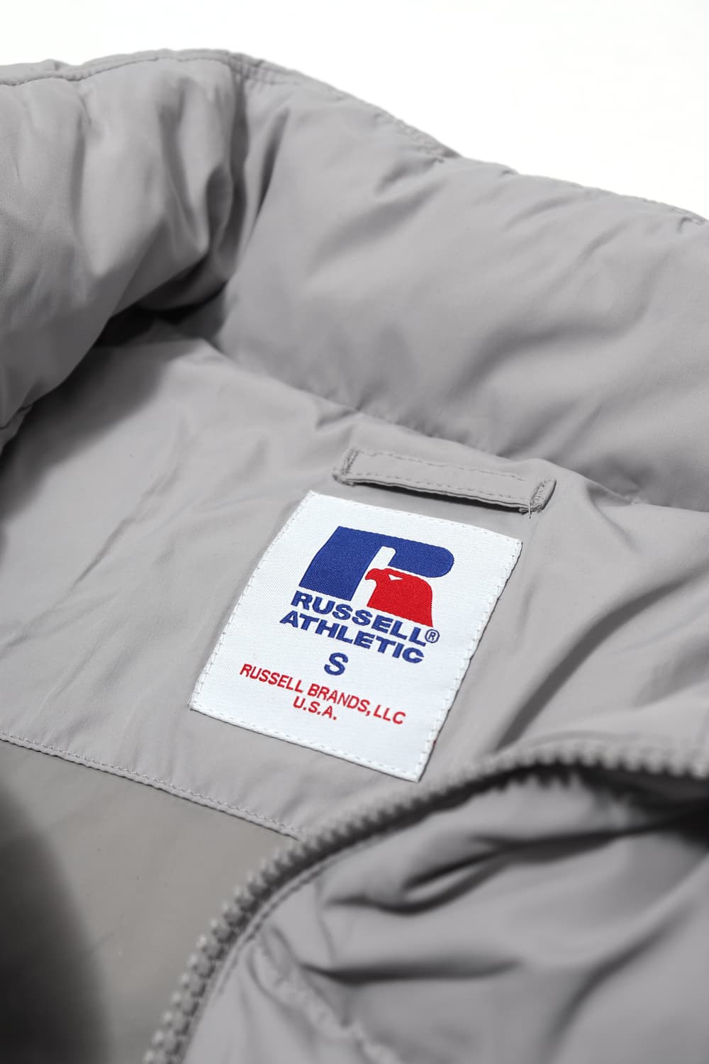 RUSSEL ATHLETIC 라이트 그레이 러쉘 패딩 size S 상품이미지5