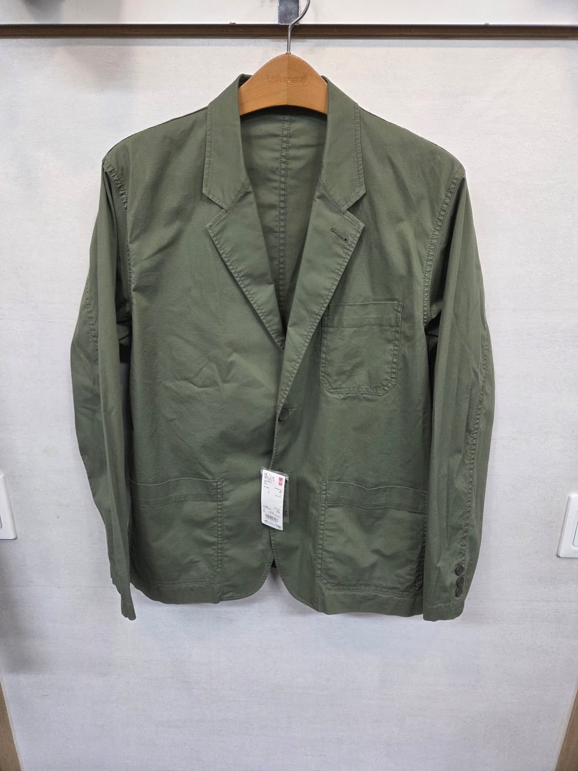 유니클로 워크웨어 스트레치 투버튼 블레이져 자켓 L 상품이미지1