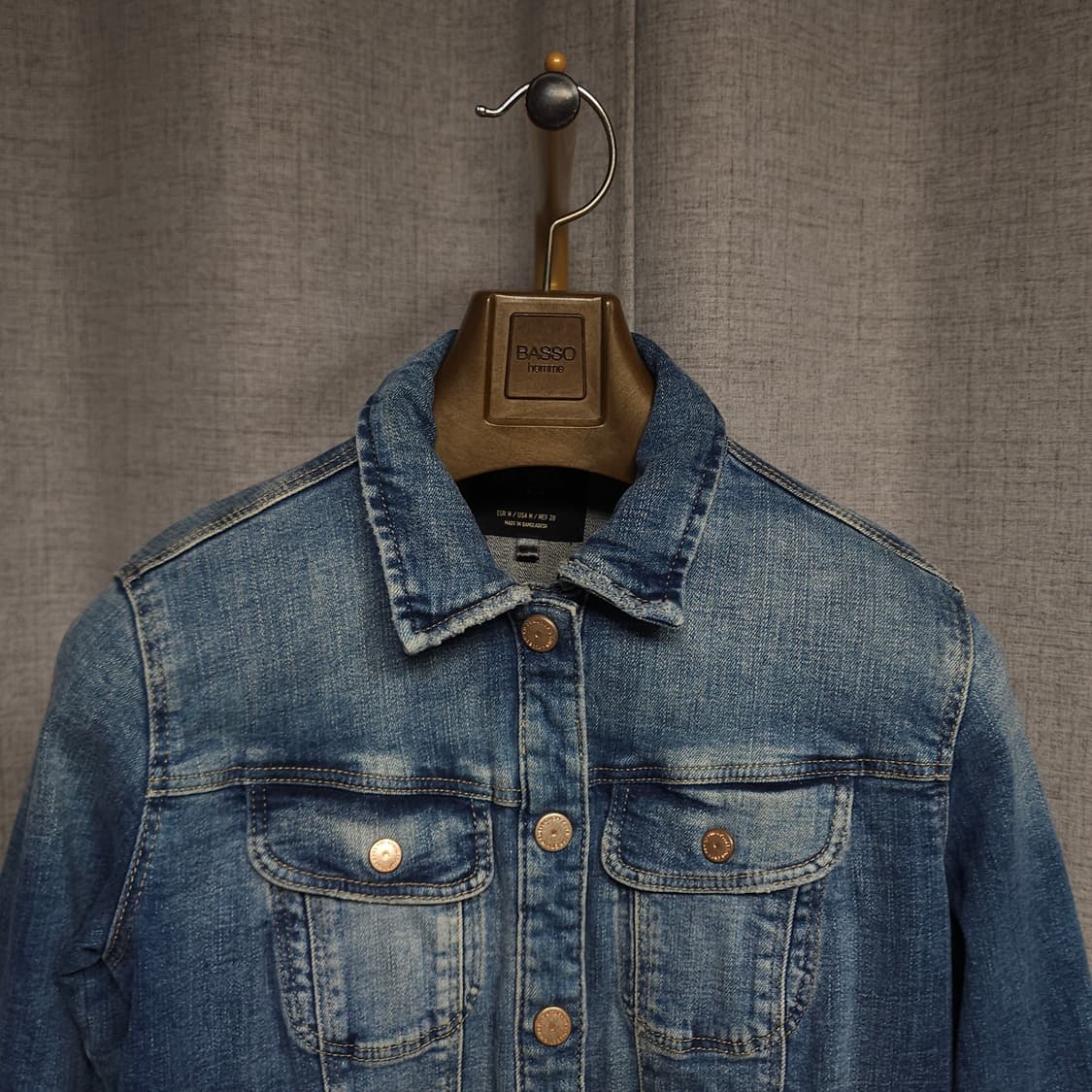 M ) 자라 여성 워싱 청자켓 상품이미지2