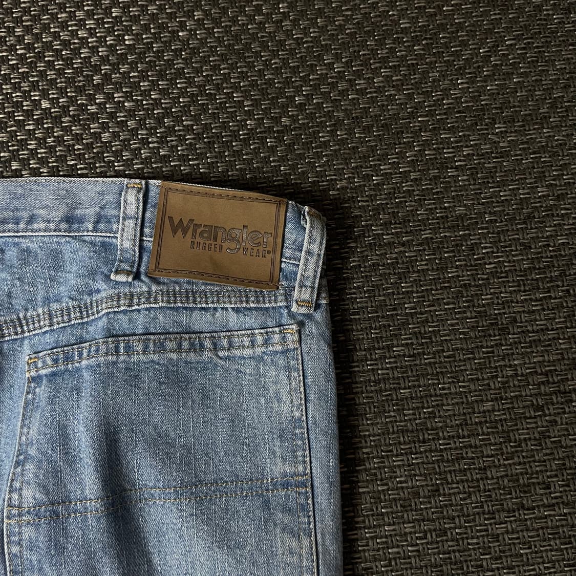 (36)랭글러 라이트블루 레기드웨어 카펜터 데님 팬츠 상품이미지6