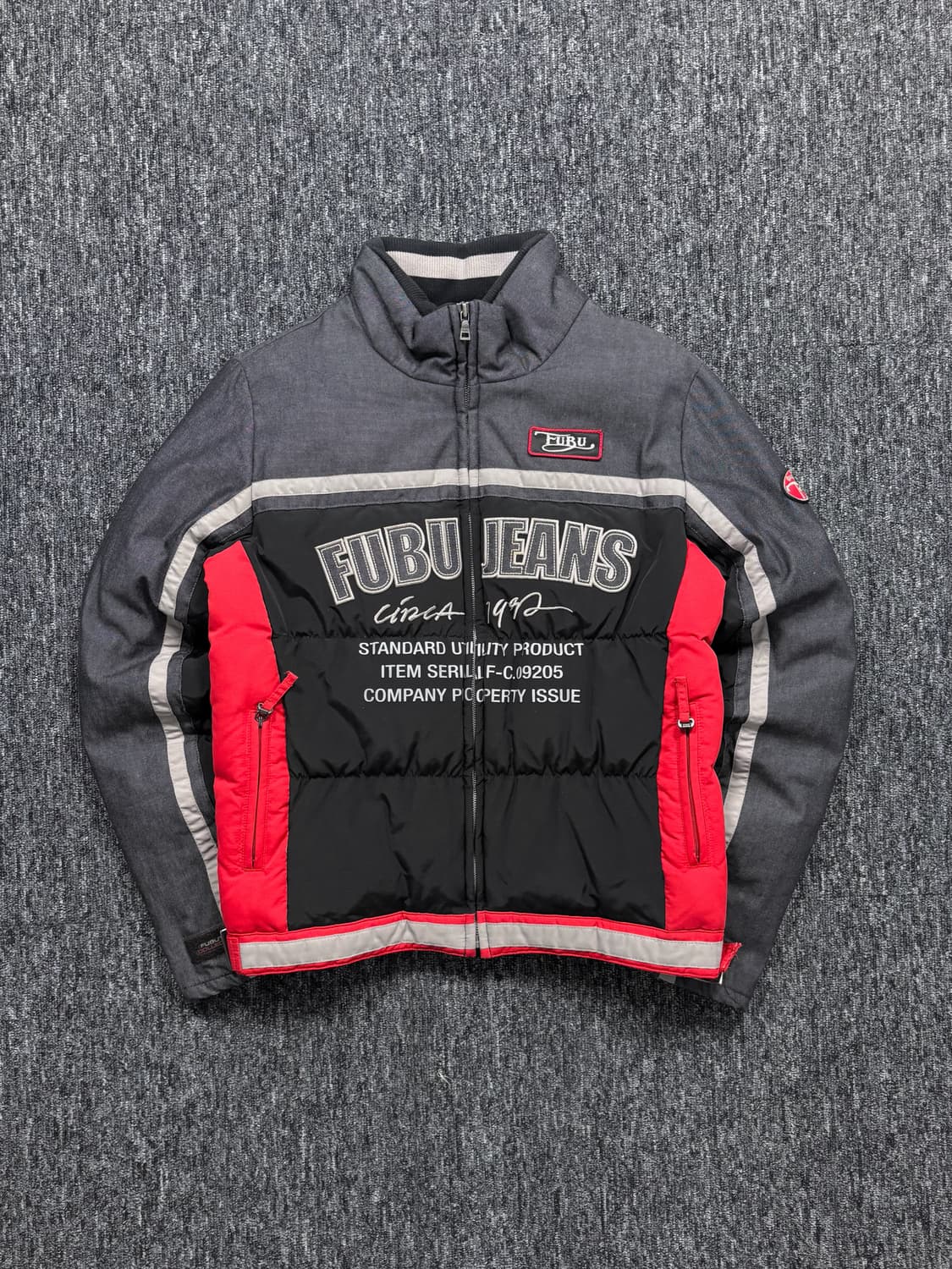 후부 레이싱 덕다운 패딩 자켓 상품이미지5