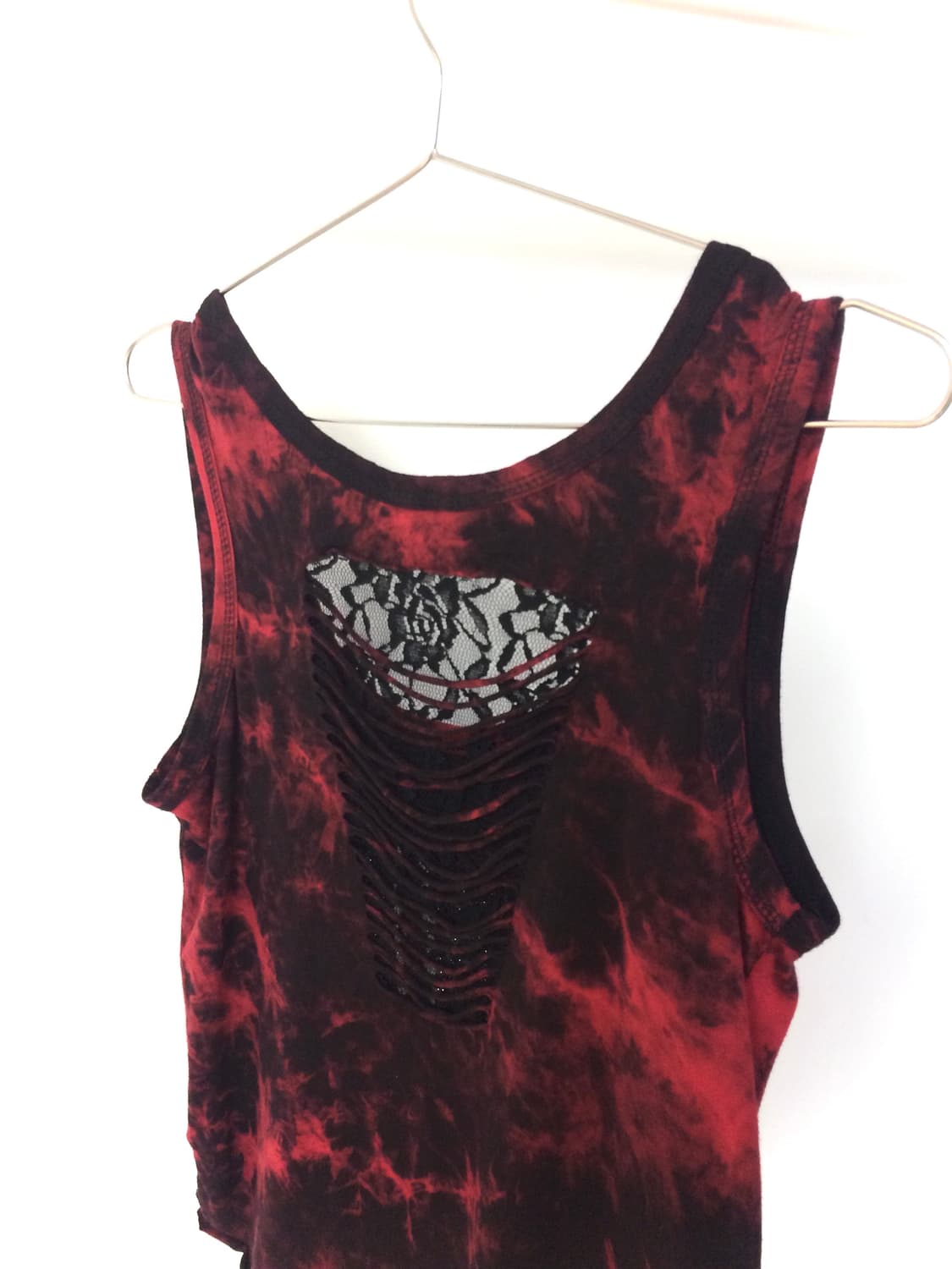 Punk Stud Sleeveless 펑크 고딕 십자가 스터드 나시 상품이미지5