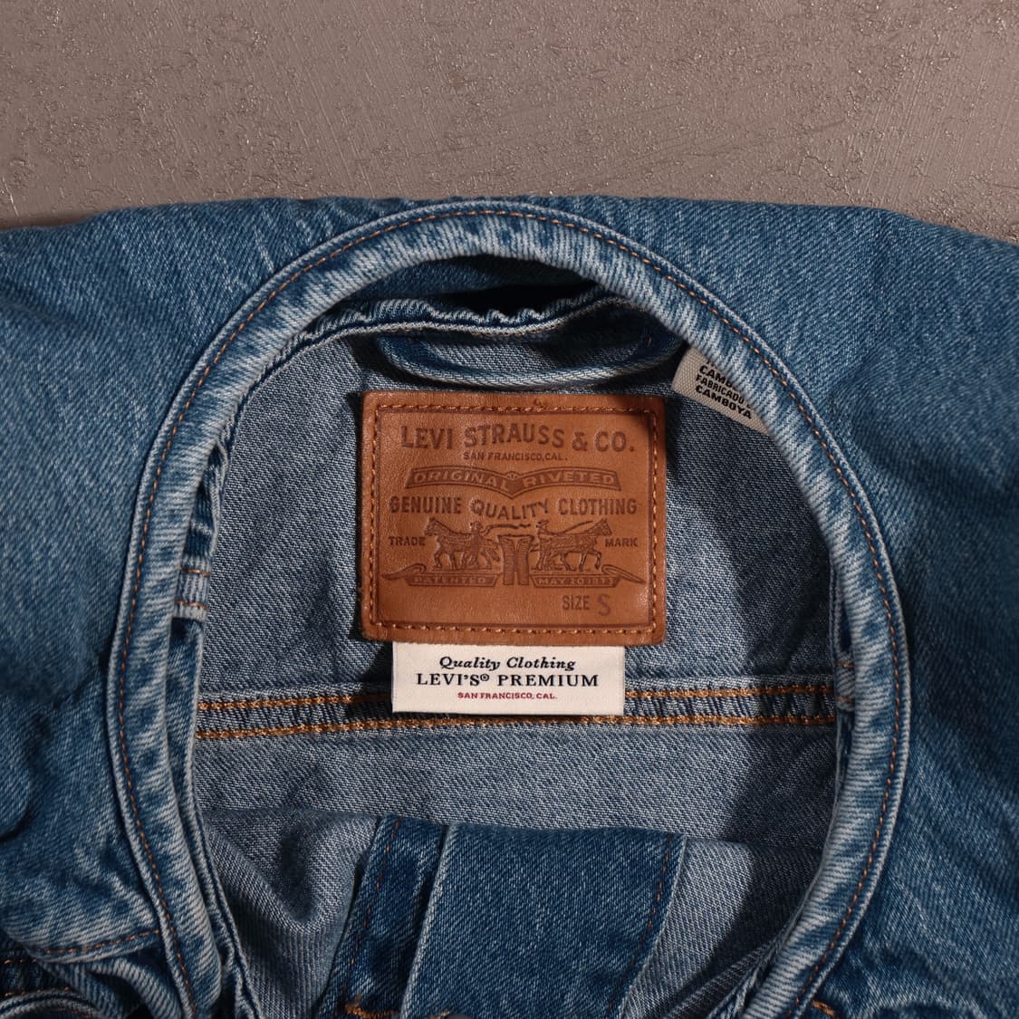 LEVIS DENIM BLOUSE 상품이미지4