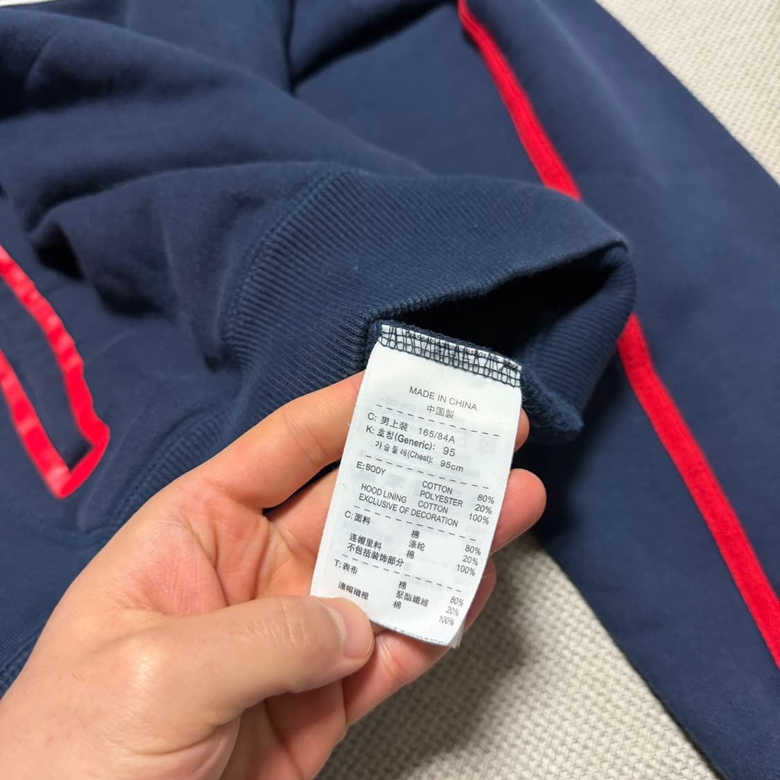 나이키 USA 농구팀 하프집업 기모 후드티 상품이미지4