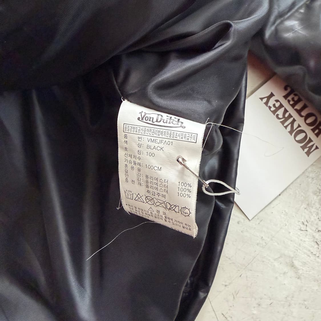 본더치 빈티지 경량패딩 자켓 L 상품이미지7