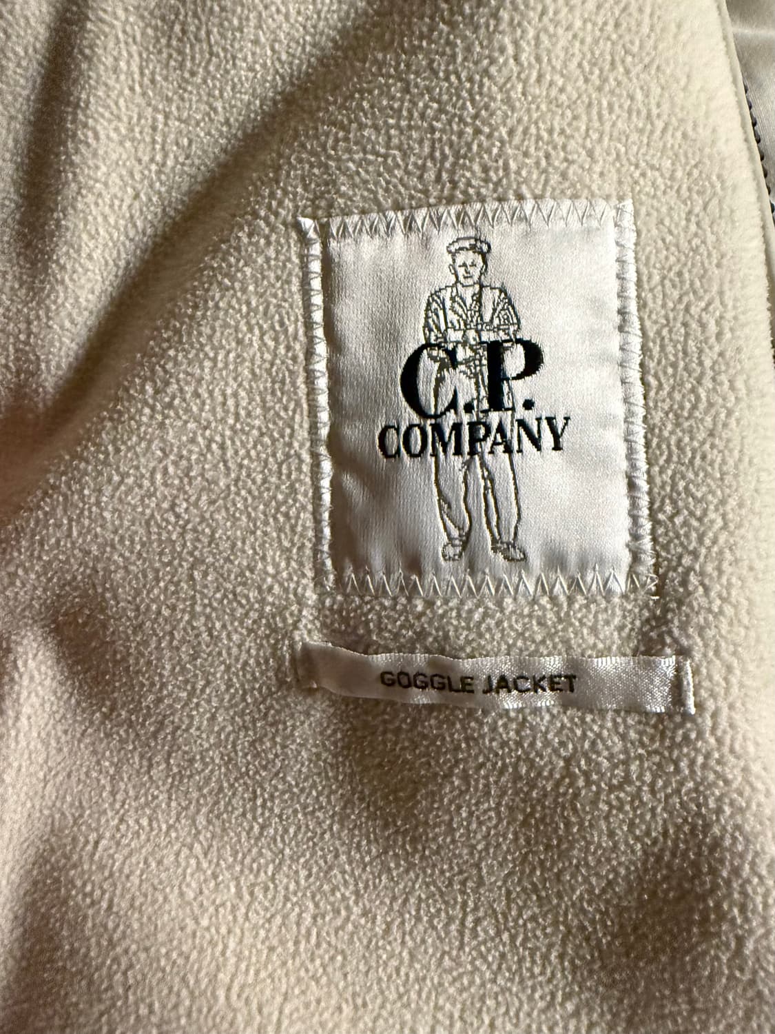 C.P Company Shell-R Goggle Jacket White 상품이미지3