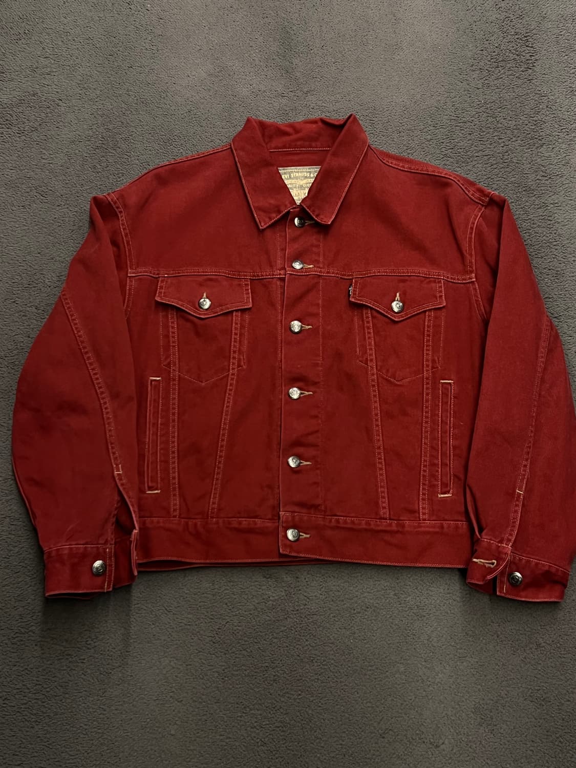 리바이스 블랙탭 빈티지 트러커 자켓 처분  상품이미지1