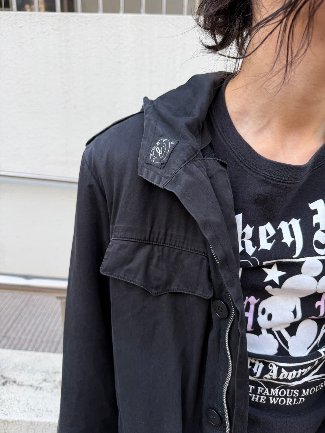 90s Agnes B. field hoodie jacket 상품이미지6