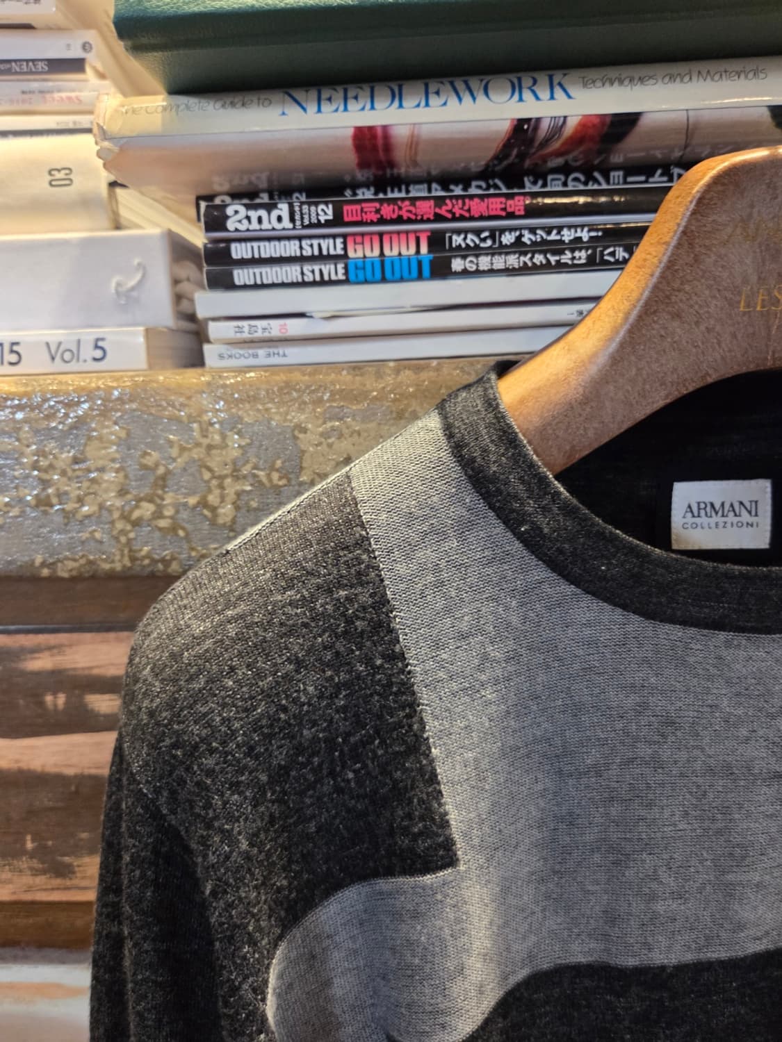 아르마니 꼴레지오니 니트 상품이미지2