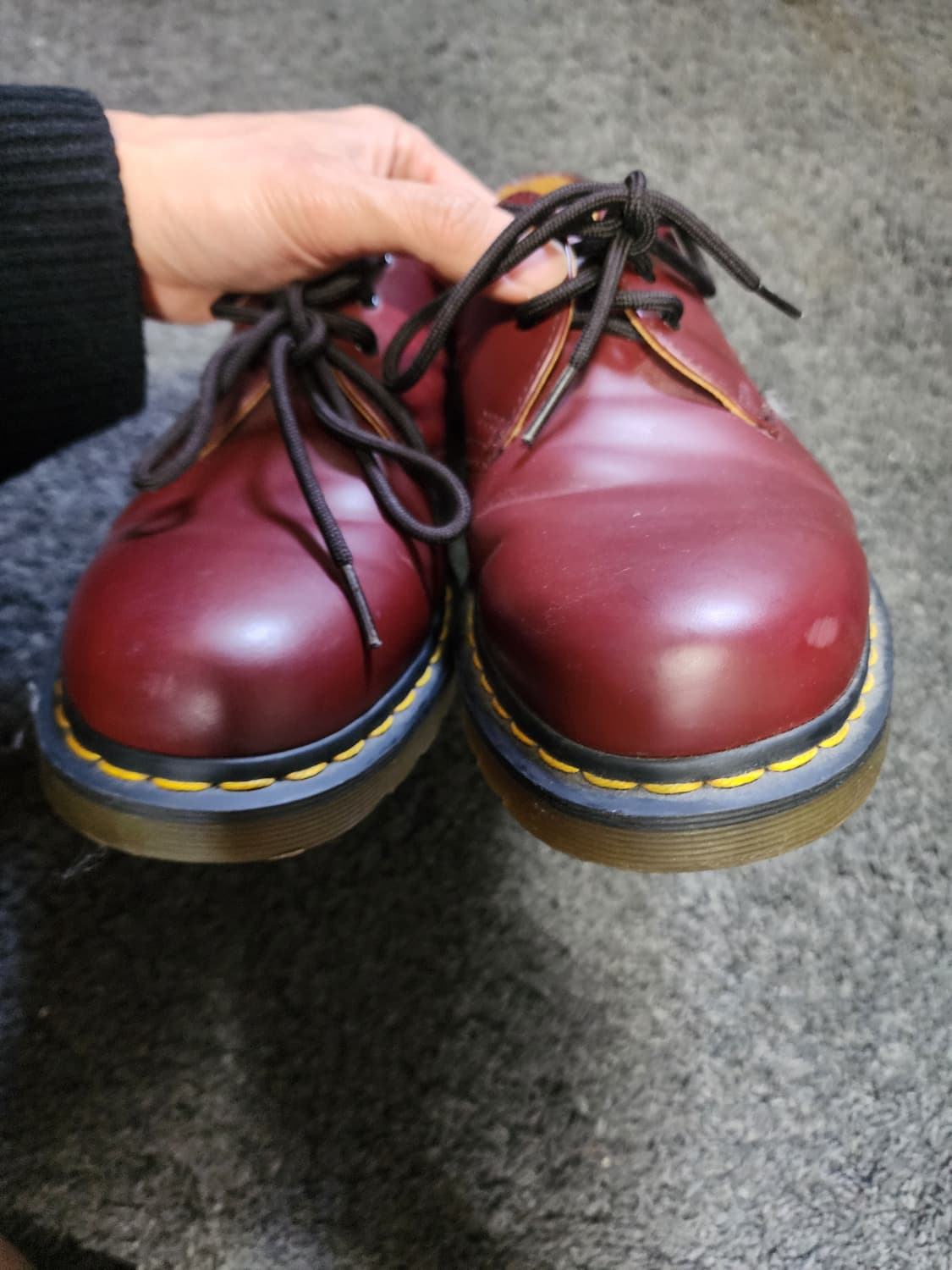 닥터마틴 1461 버건디 EU42 270 상품이미지10