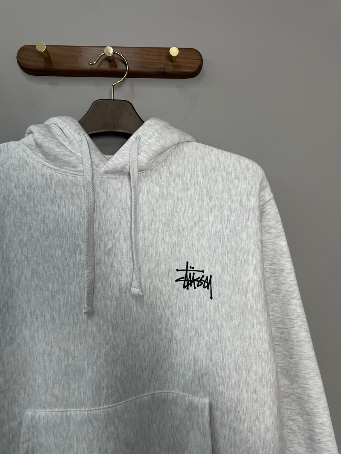 스투시 베이직 로고 기모 후드티 H2059 상품이미지4