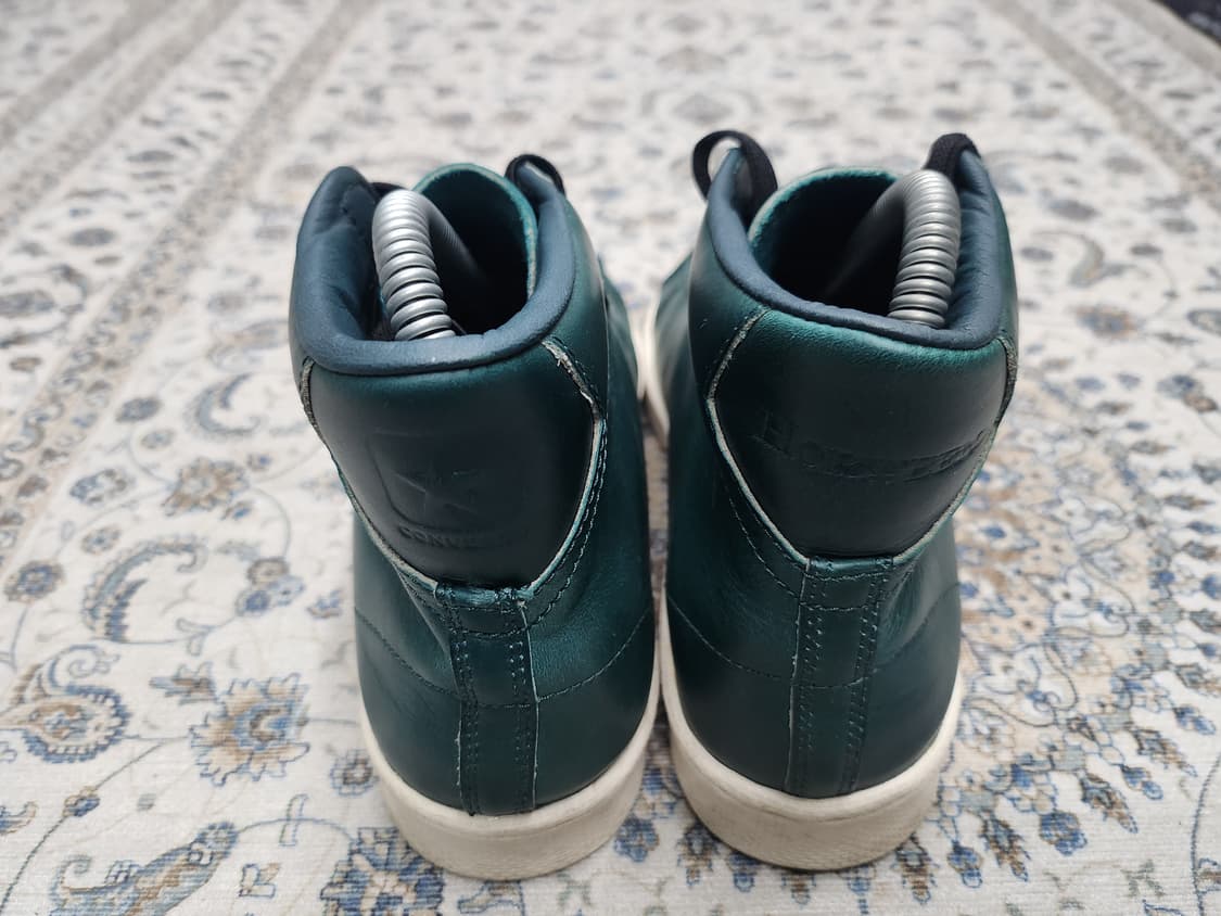 컨버스 X 호윈 레더 프로 레더 하이 리옹스 240mm 상품이미지6