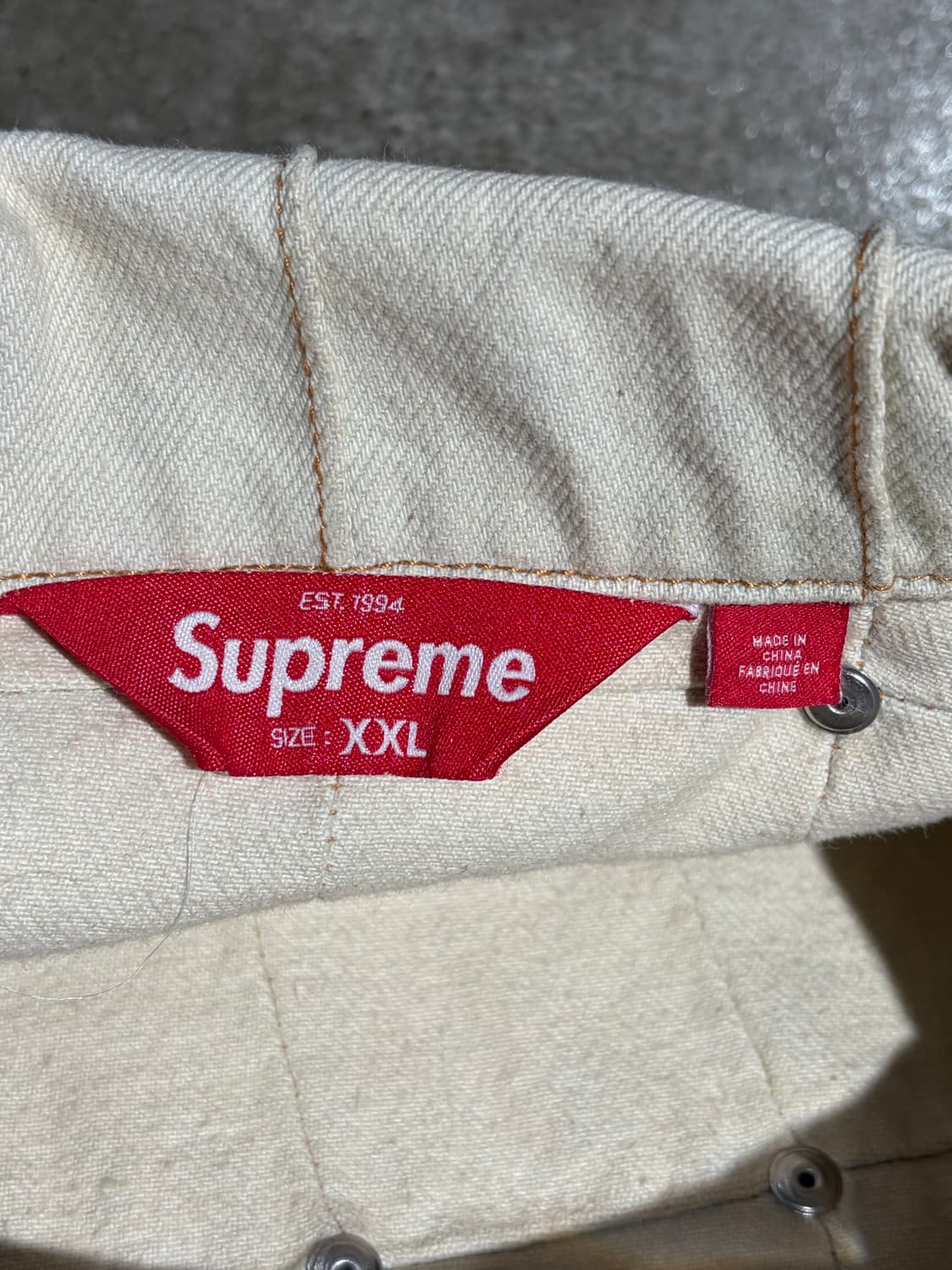 슈프림 스터디드 심 트러커 자켓 상품이미지6