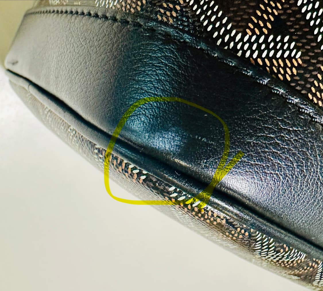 GOYARD 고야드 쁘띠플로 PM 블랙 신품급 상품이미지2