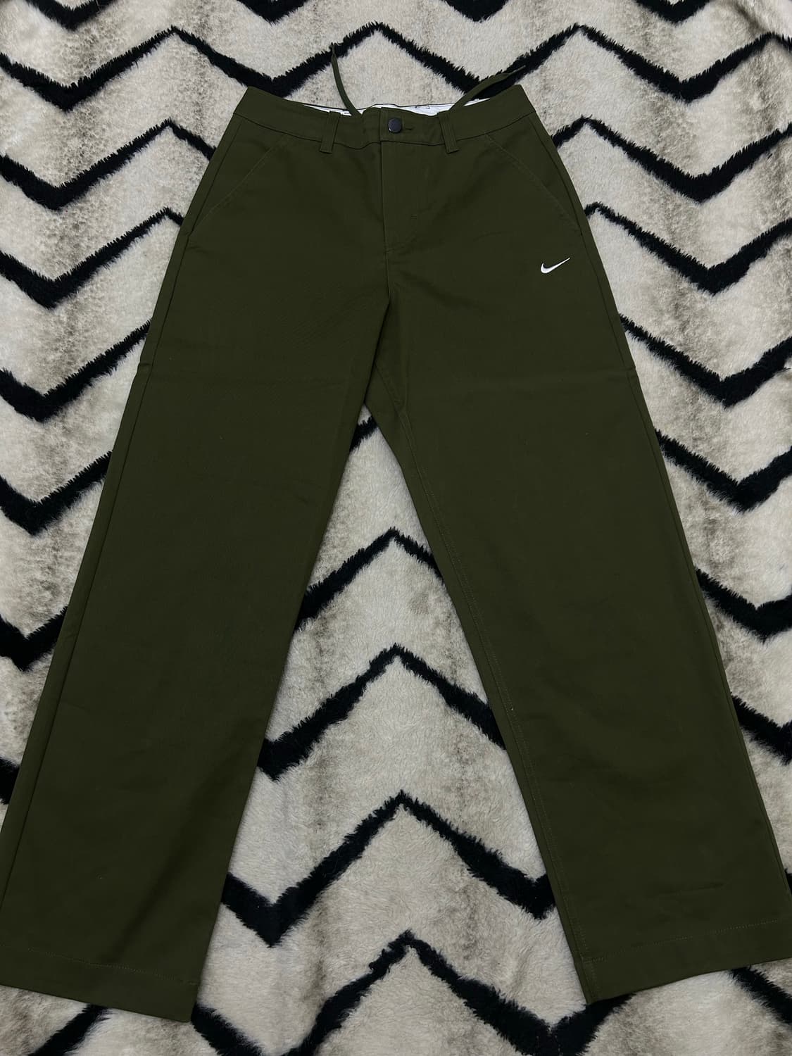 [M]나이키 솔로 스우시 코튼 팬츠/카키 상품이미지3