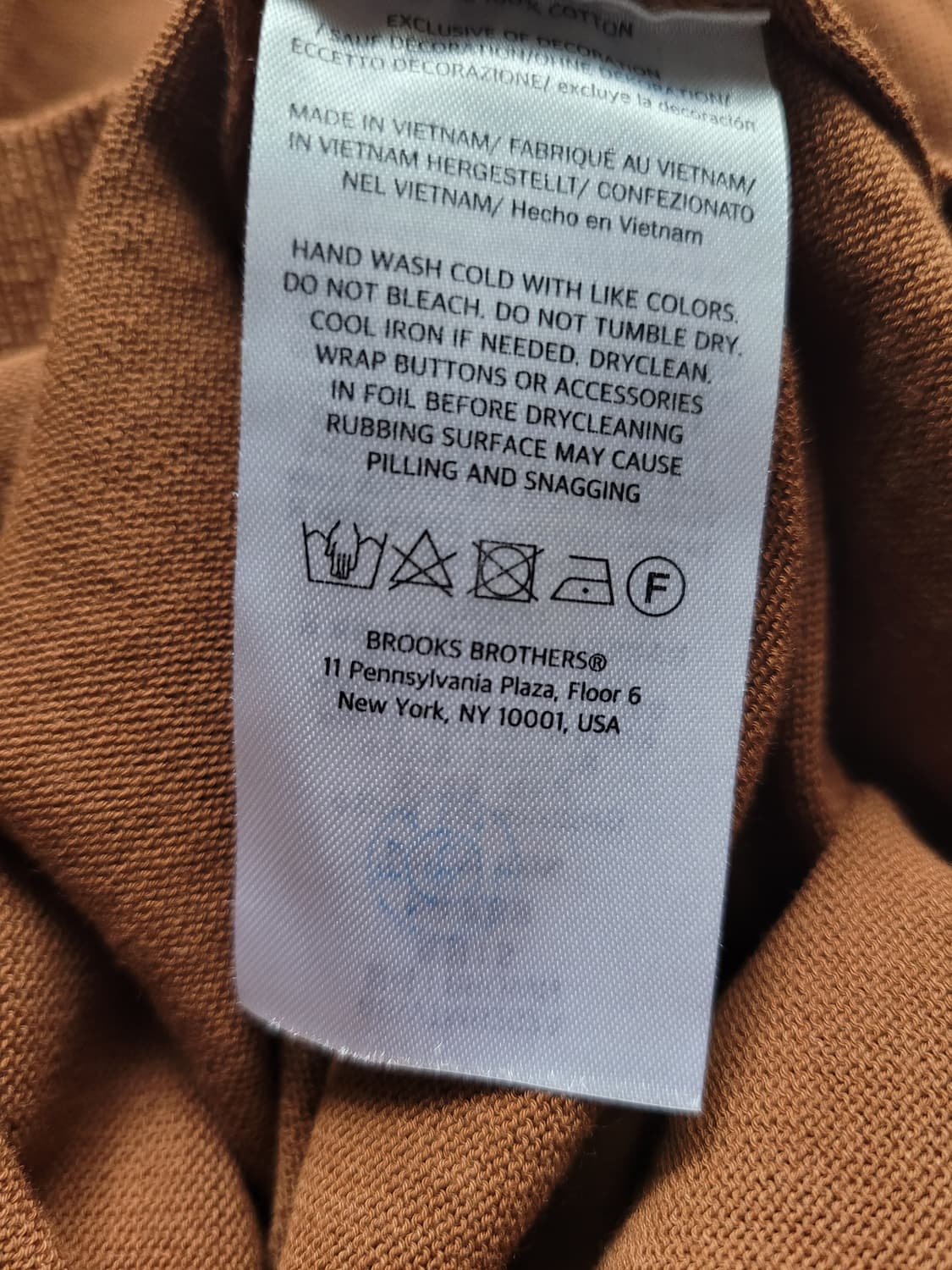 브룩스브라더스 코튼 폴로 반팔 스웨터 s(95) 상품이미지4