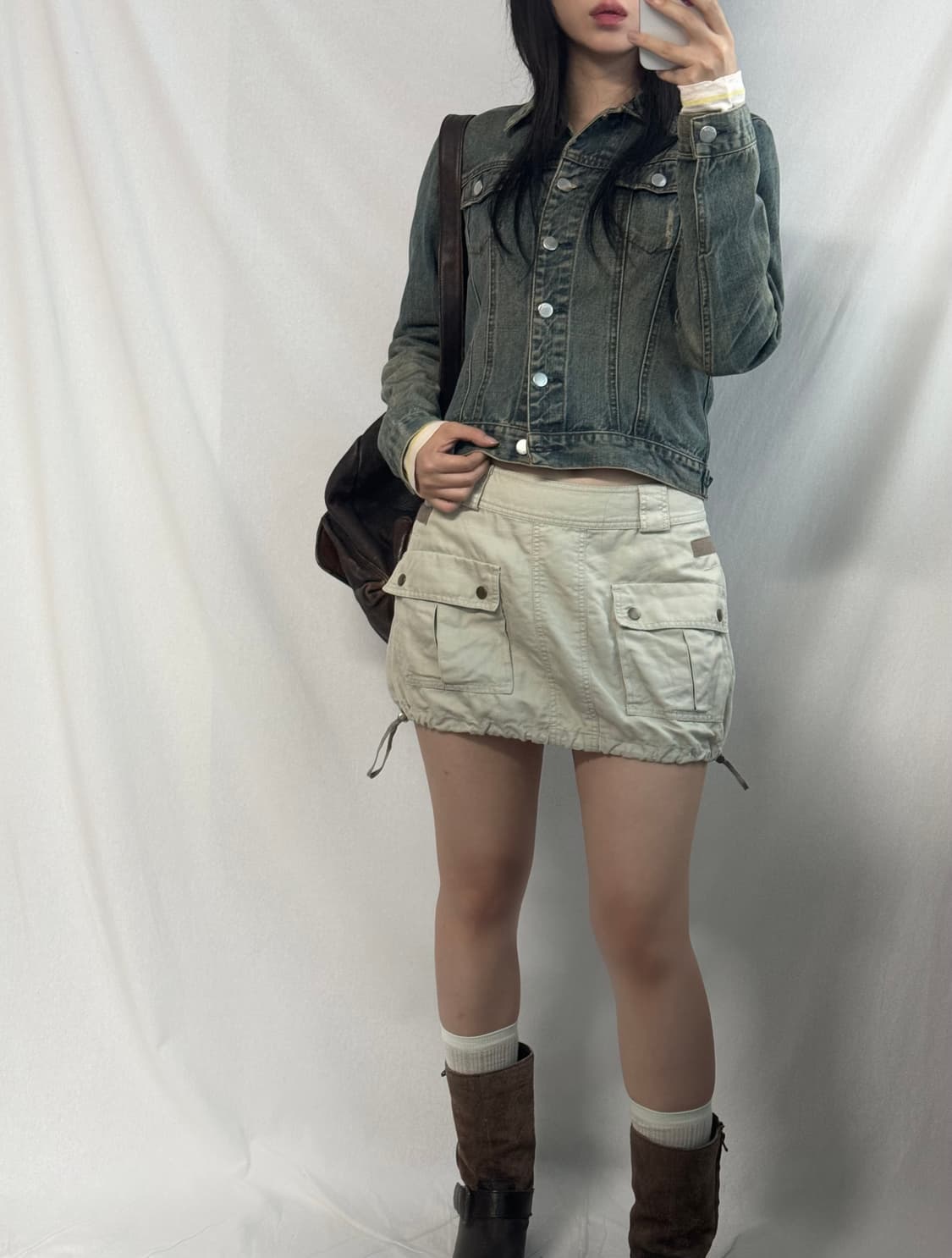 미스 식스티 워싱 데님 자켓 상품이미지2