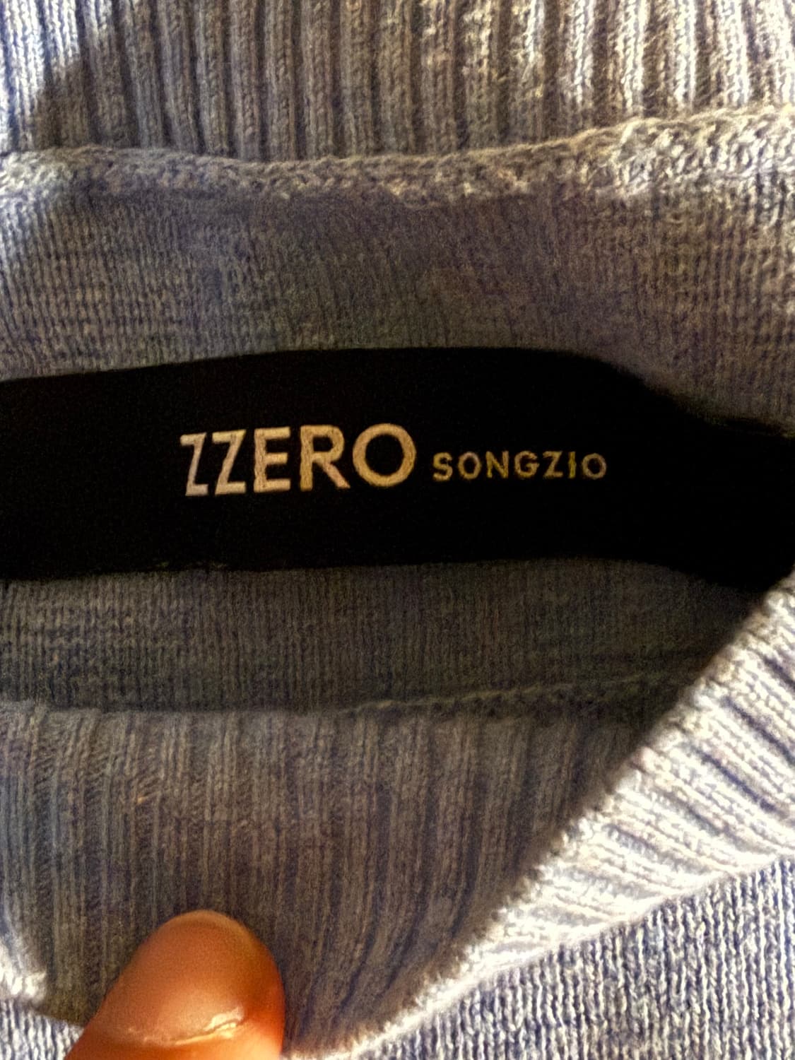 송지오 지제로 니트 상품이미지3