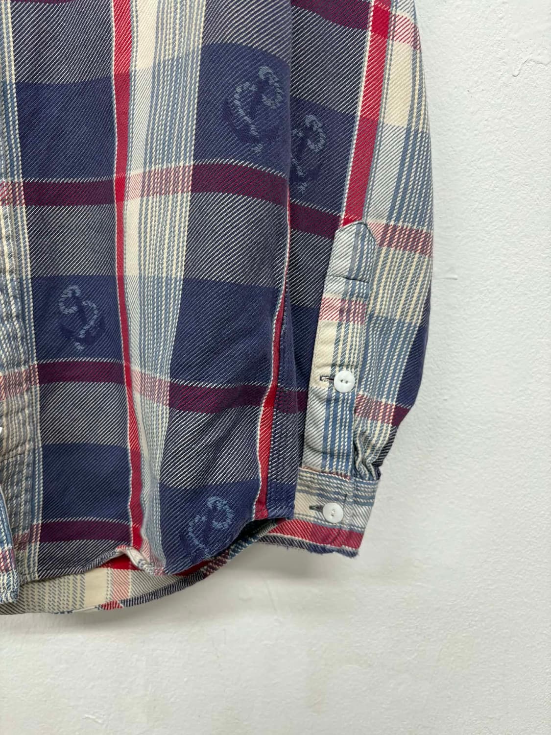 [S] 폴로 랄프로렌 앵커 패턴 플란넬 체크 셔츠 상품이미지7