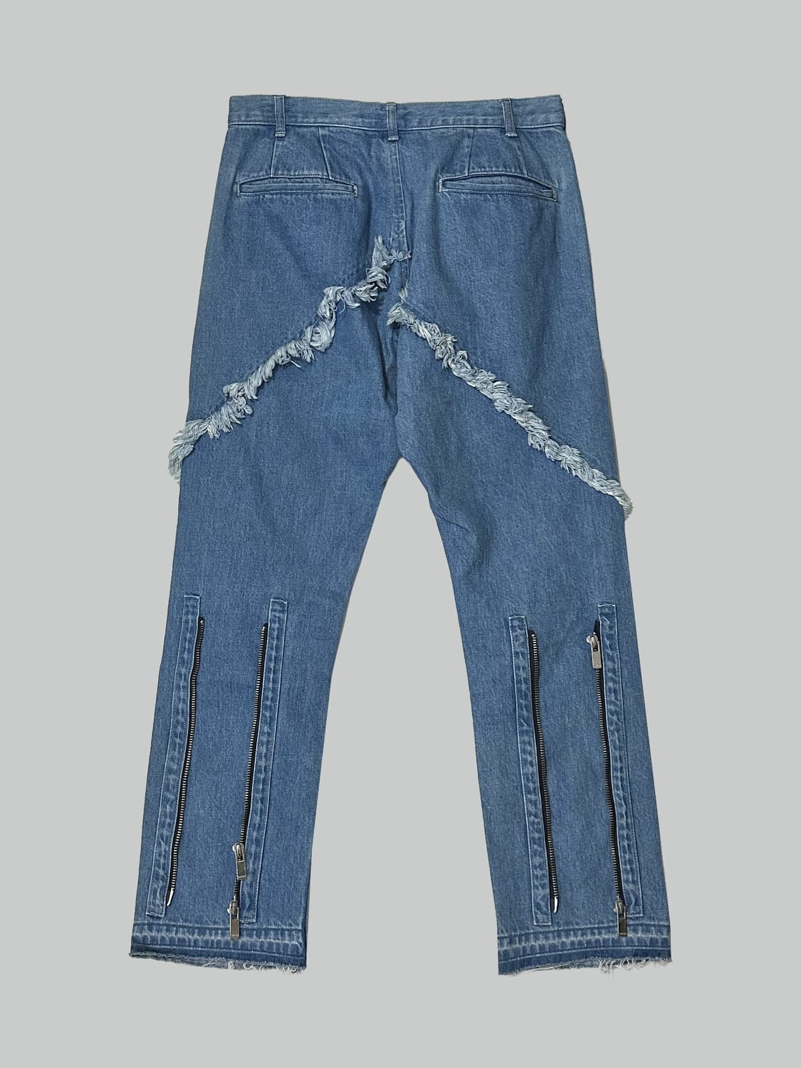 설밤 지퍼 데님 상품이미지1