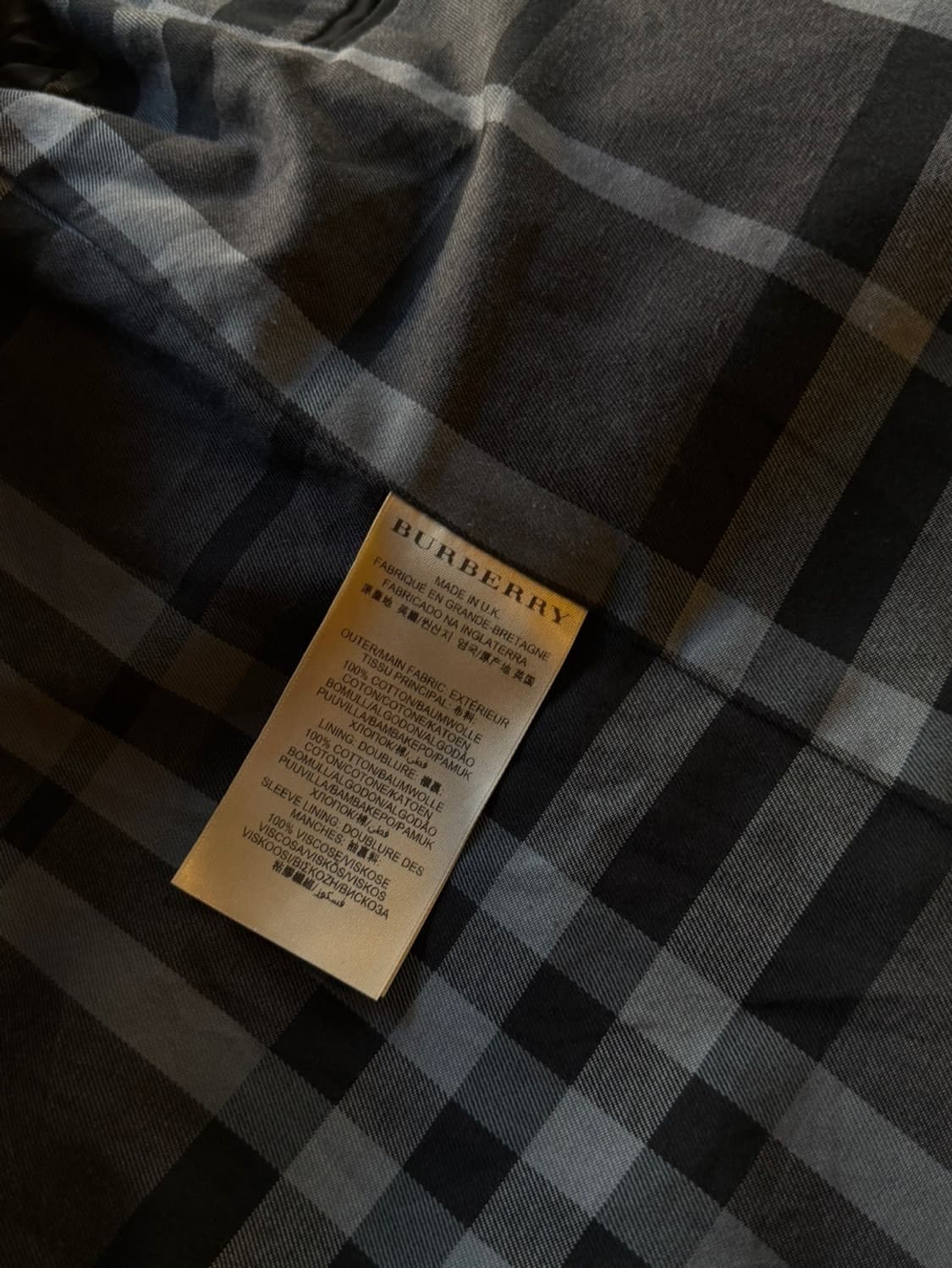 버버리 래글런 코트 100 상품이미지9