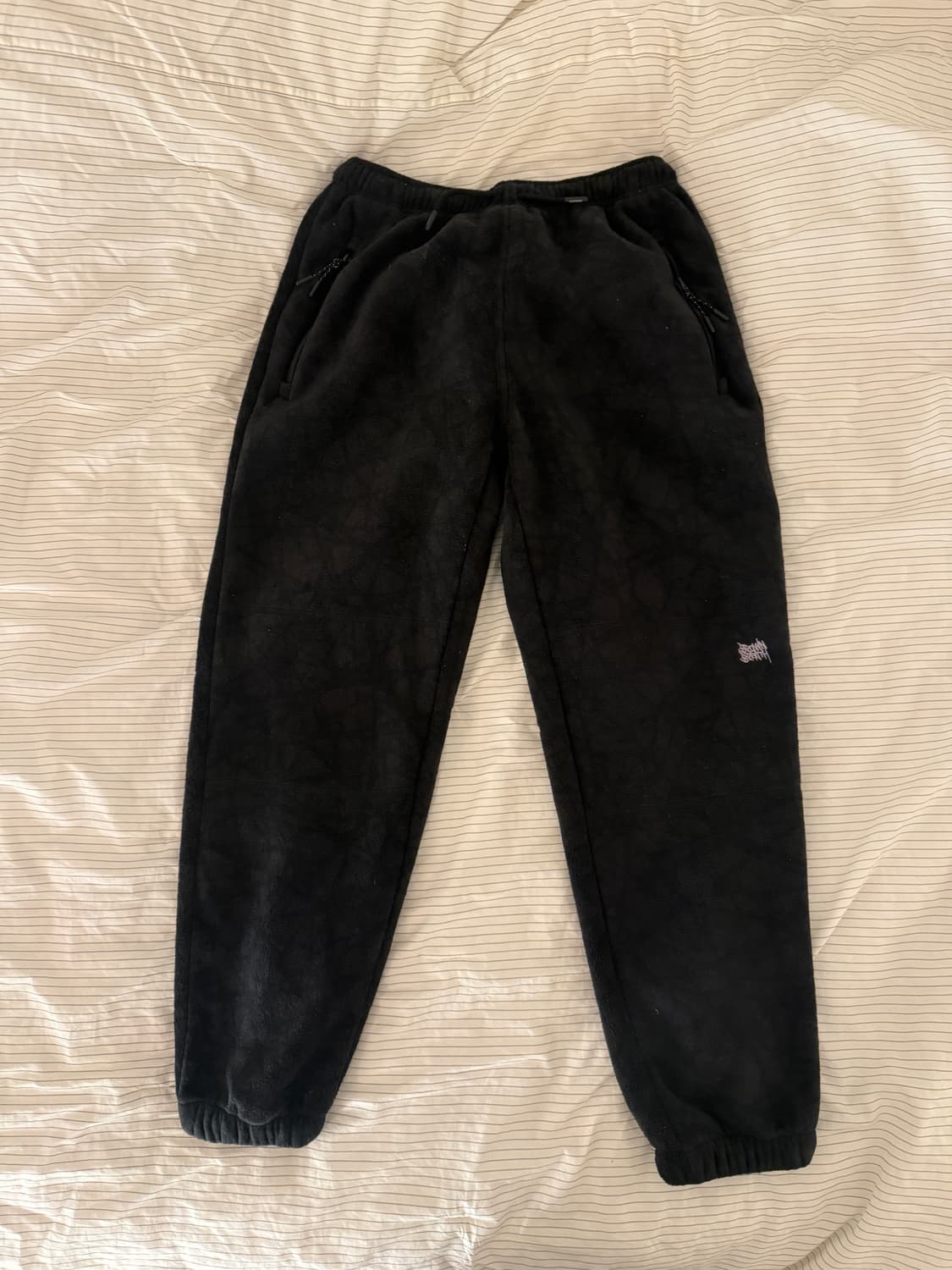 브라운브레스 블랙 플리스 팬츠 상품이미지3