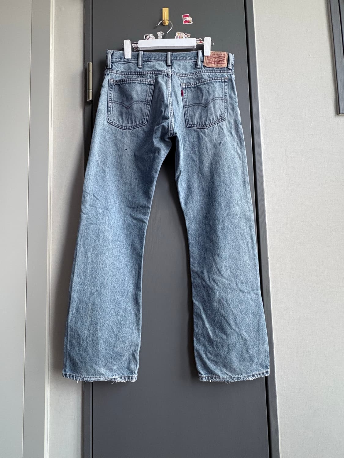 (34x32, 실측33) 리바이스 517 연청 Colombia 상품이미지2