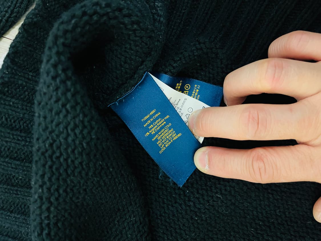 폴로 랄프로렌 노르딕 눈꽃 니트 M 상품이미지5