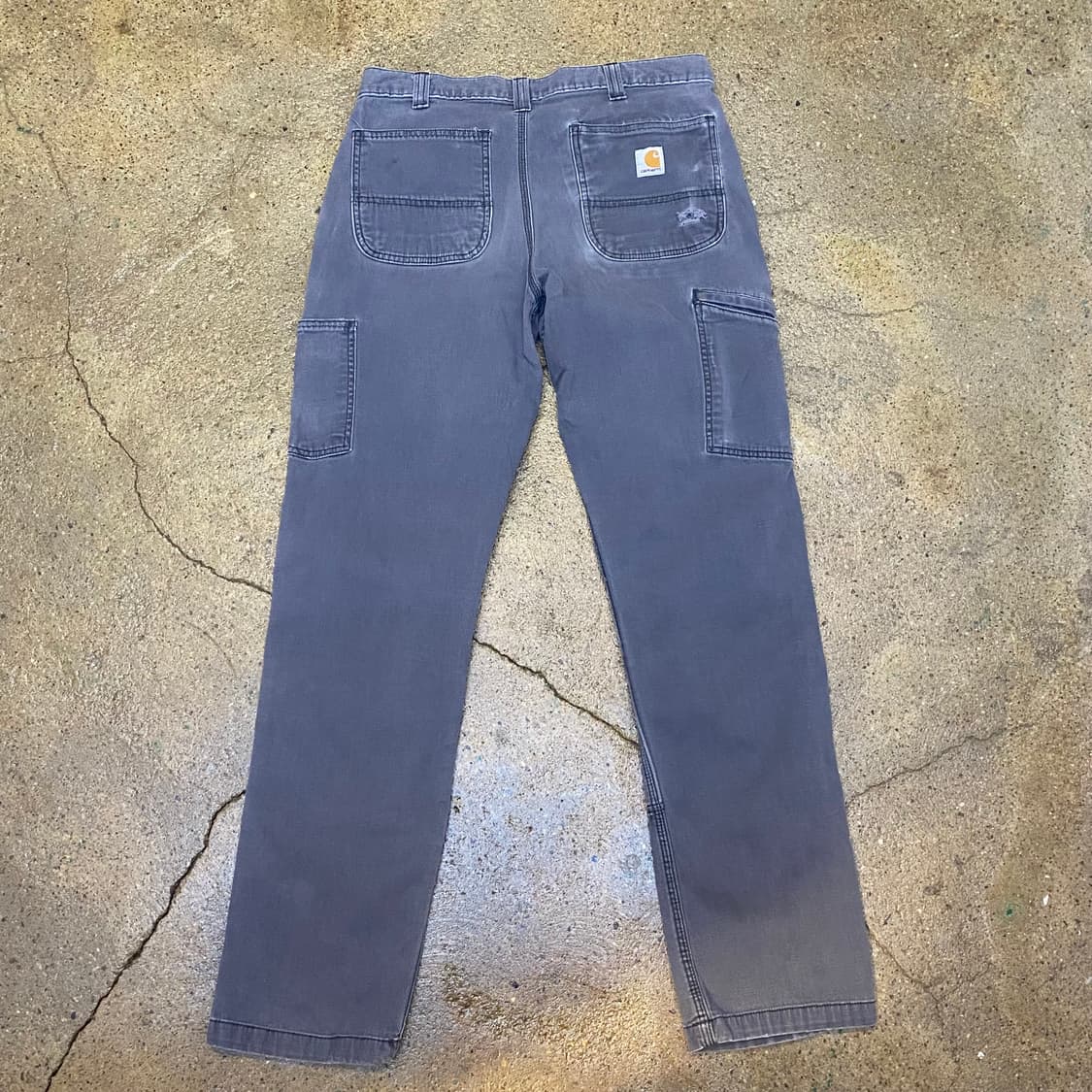 90s 미국 빈티지 칼하트 더블니 워크팬츠 33/34 상품이미지4