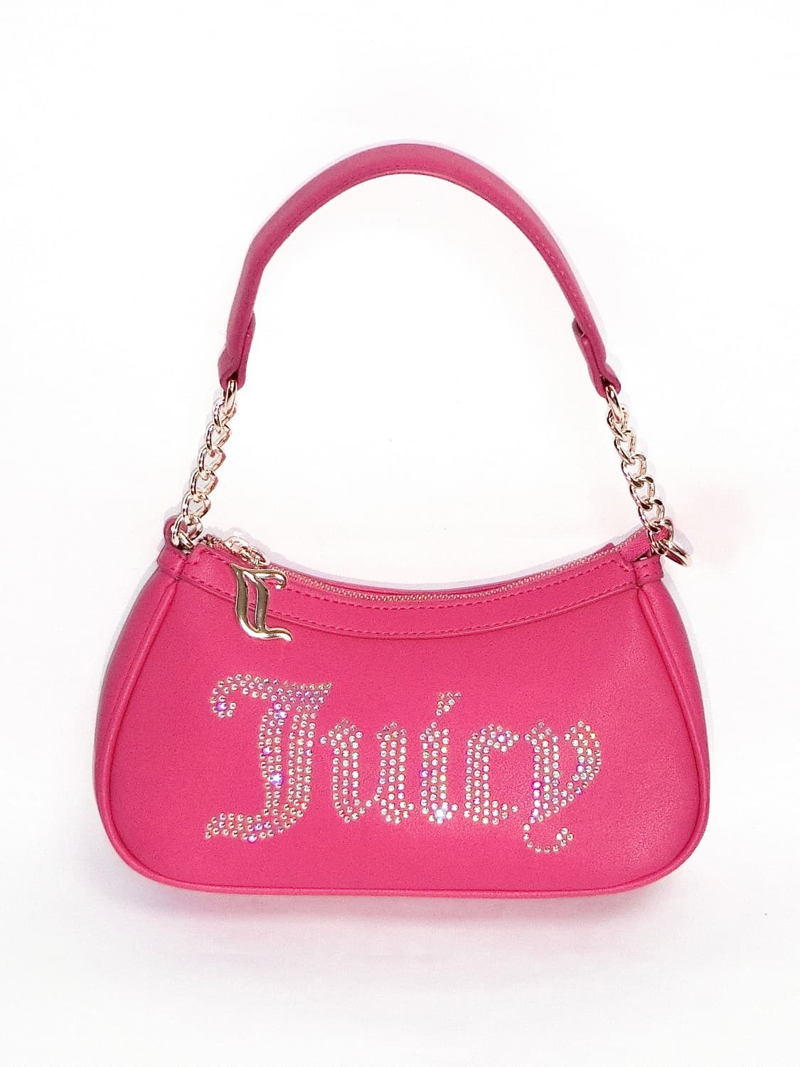 쥬시 꾸뛰르 y2k스타일 바비핑크 로고 숄더백 상품이미지1