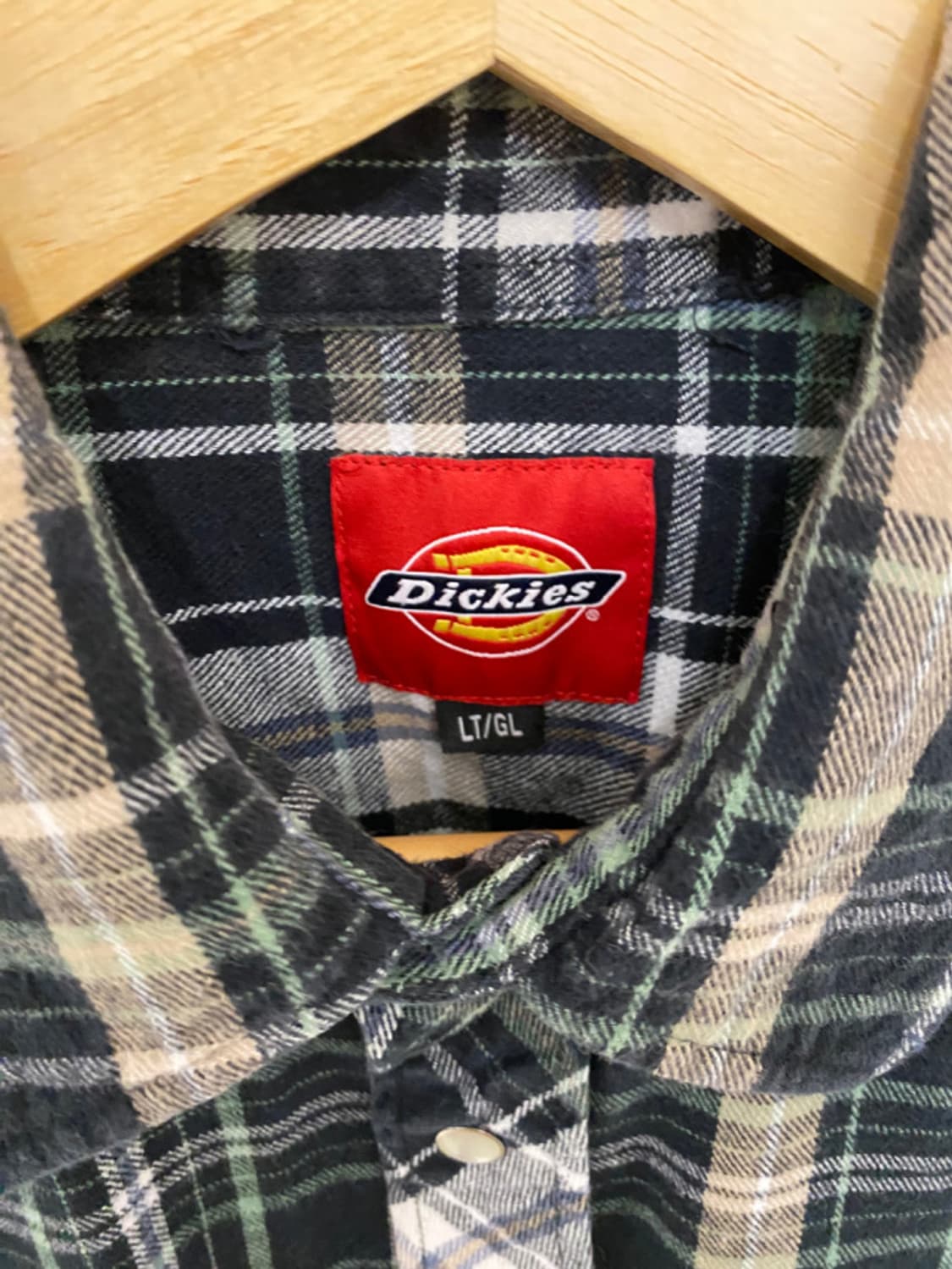 DICKIES madras check flannel shirts 플란넬 상품이미지8