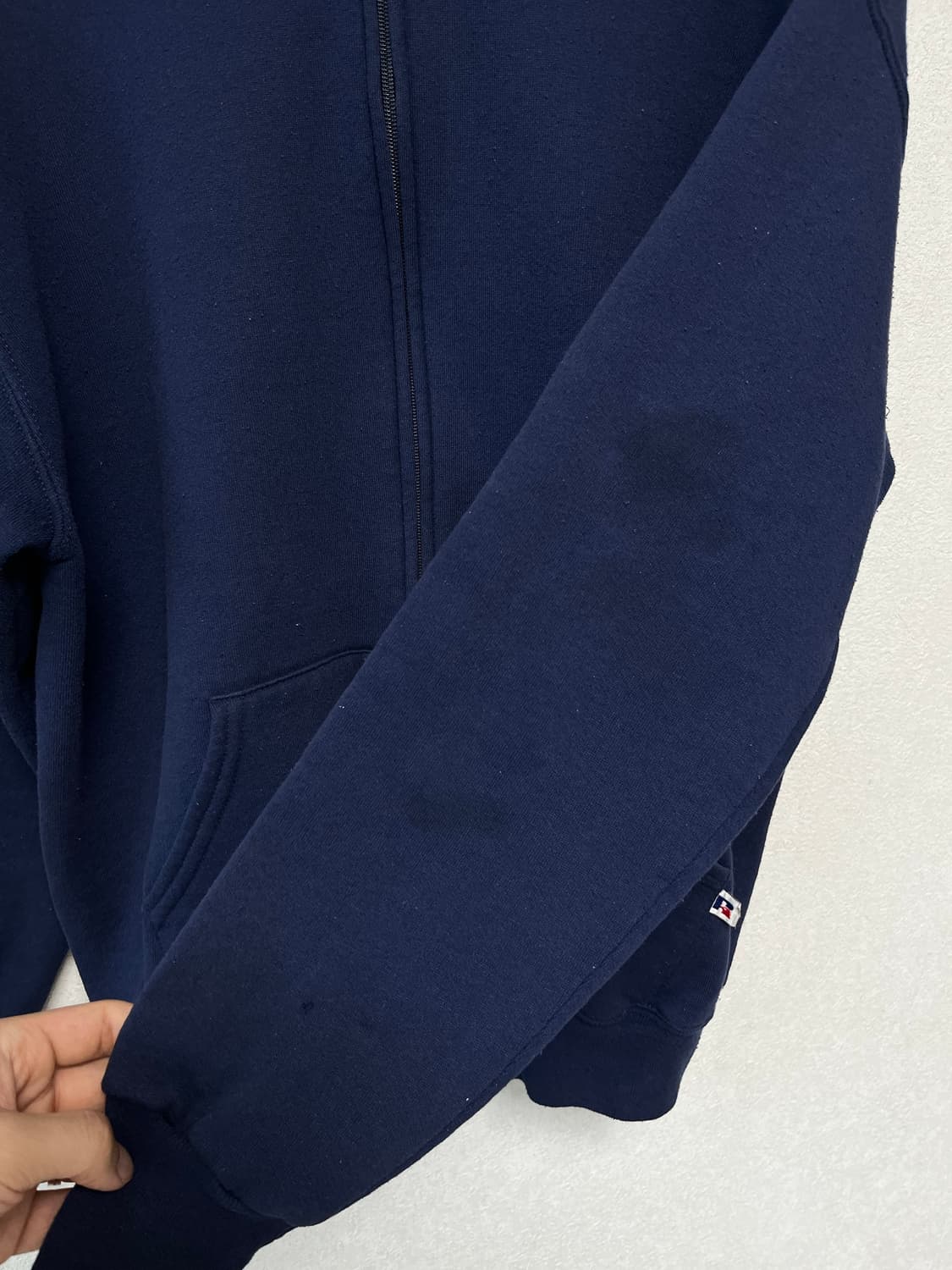 90s russell athletic hoodie zip 상품이미지7