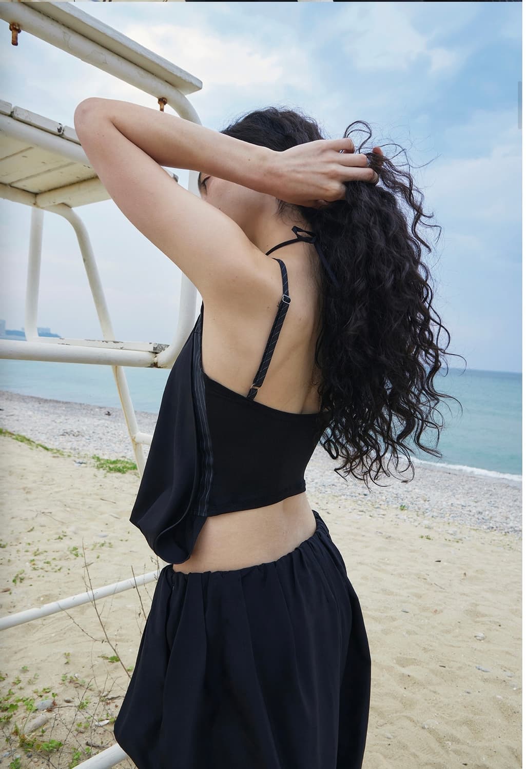 김미더영 나시 레이어드 탑 25ss 새제품 상품이미지3