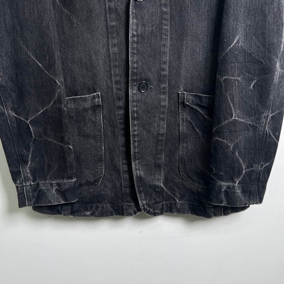 스펠바운드 블랙 데님 블레이저 자켓  상품이미지5