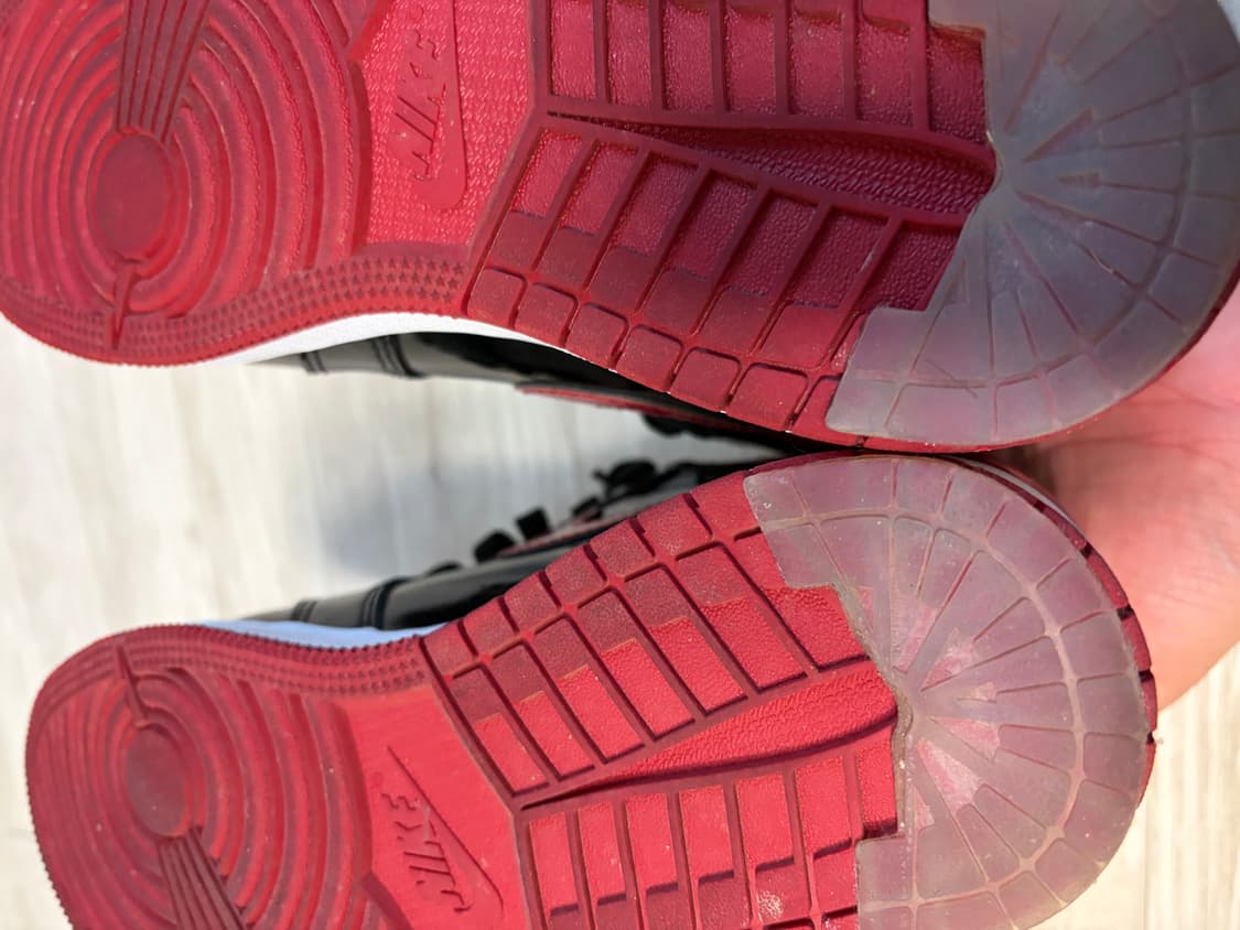 (GS) 조던 1 레트로 하이 OG 페이턴트 브레드 245 상품이미지7