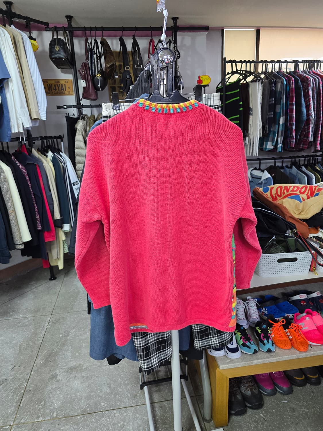 베네통 컬러풀 패턴 니트 스웨터 (1228) 상품이미지2