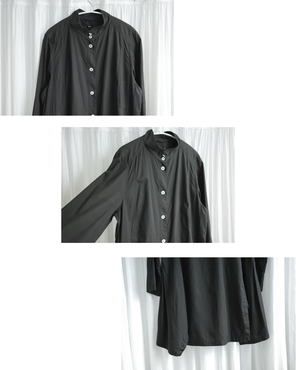 high-necked black dress 상품이미지3
