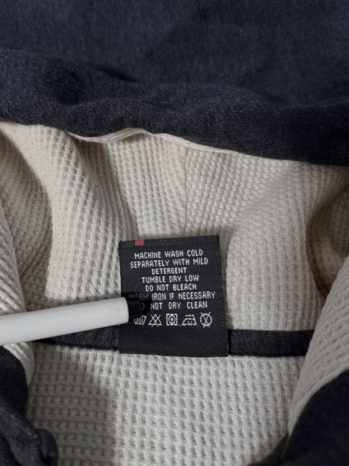 폴로 진스 루즈핏 90‘s USA 써멀 후드집업 상품이미지6