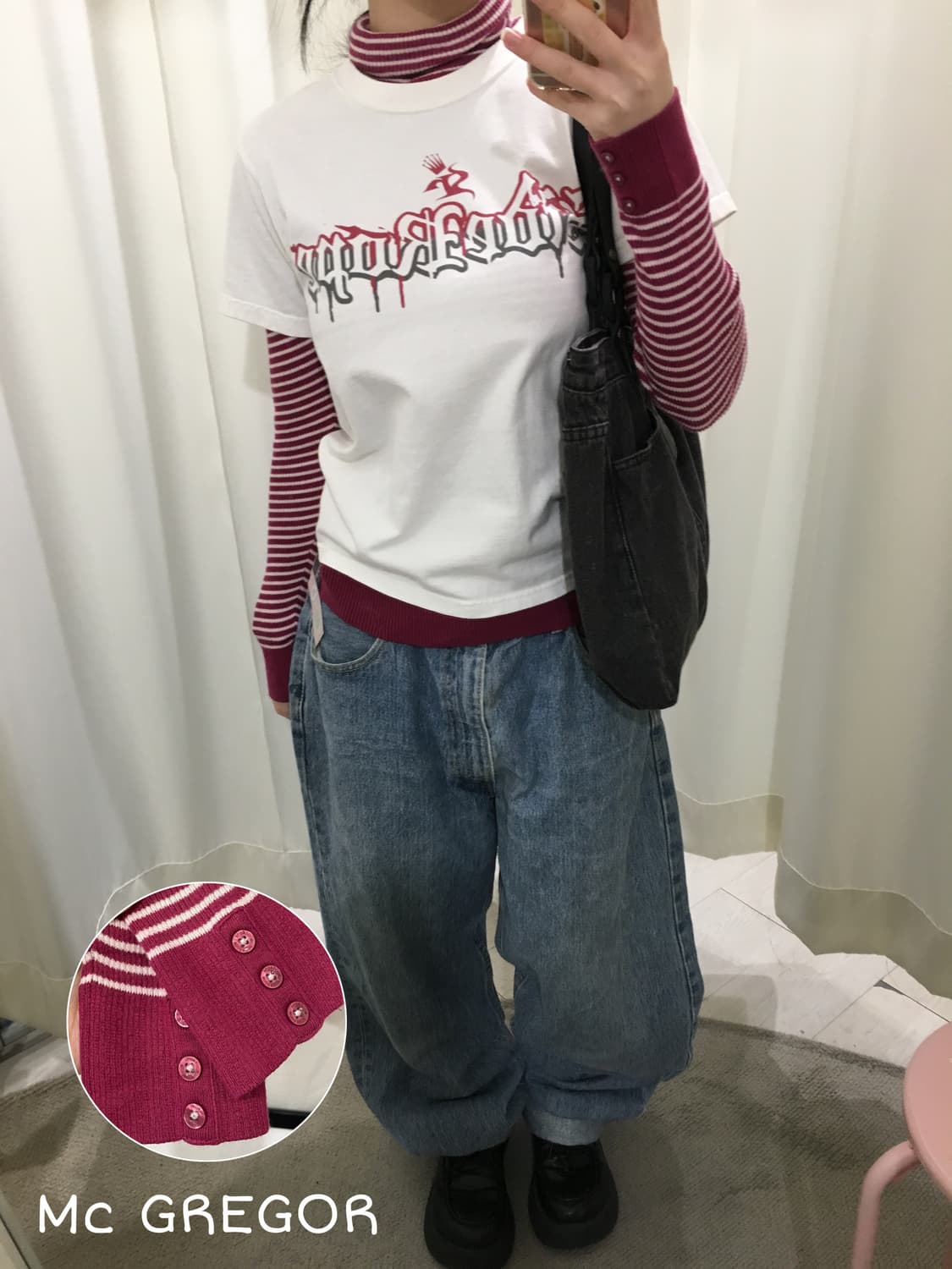 Mc GREGOR Stripe knit 상품이미지1