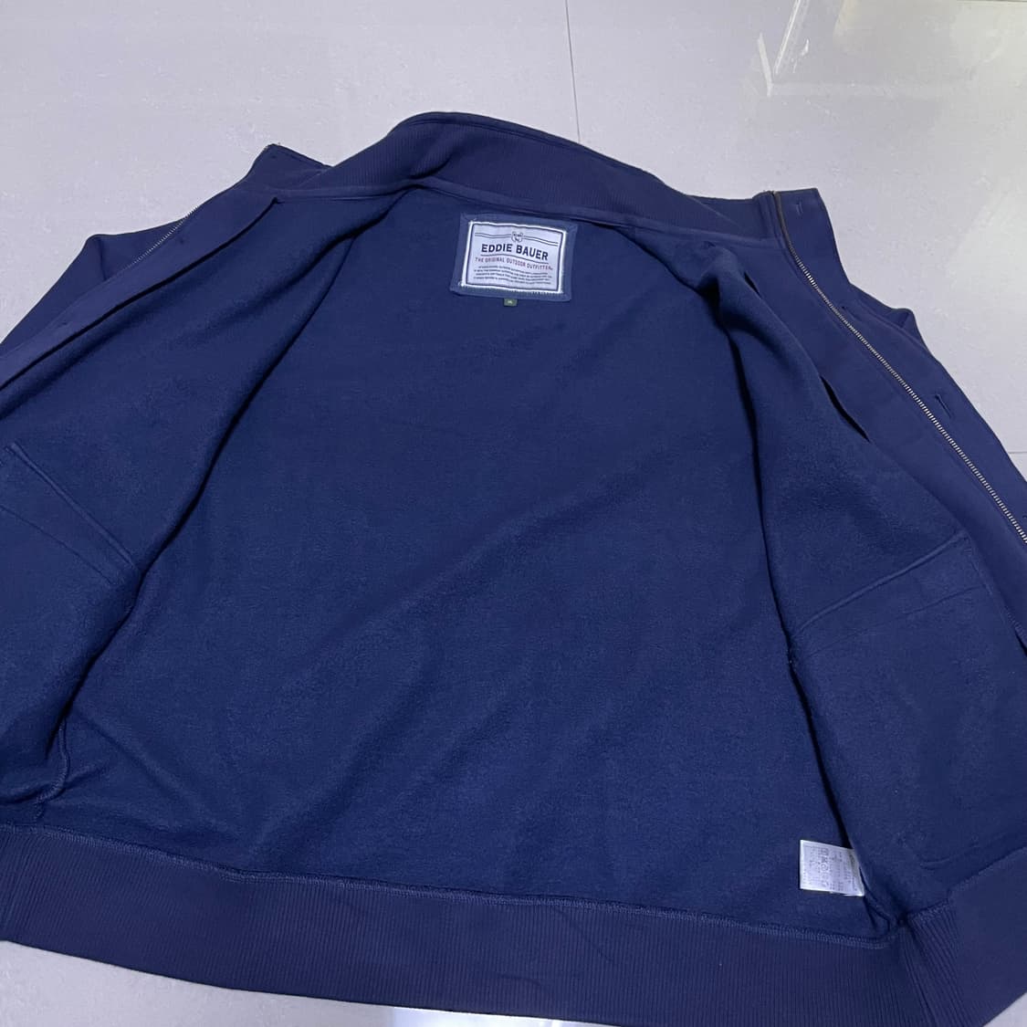 EDDIE BAUER 에디바우어 져지 블루종 XL 상품이미지3