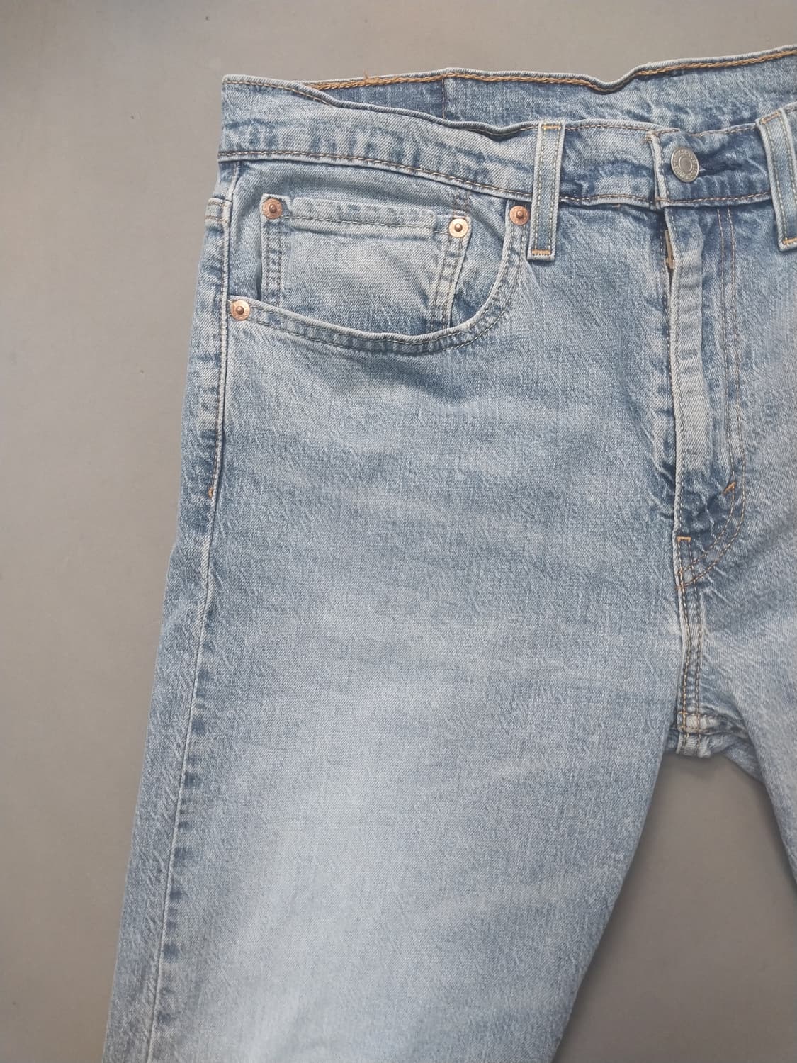 [34] 리바이스 502 연청 레귤러 테이퍼드진 청바지 상품이미지2