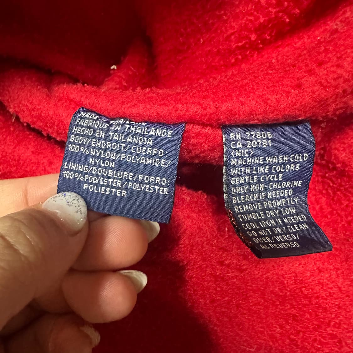 ✨ (바배) 타미 힐피거 90s 올드스쿨 안감 플리스 바람막이 상품이미지4