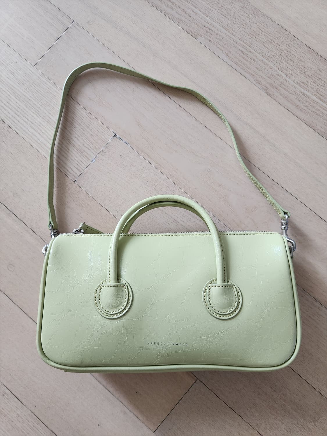 Zipper small_Lime Crinkle 상품이미지8