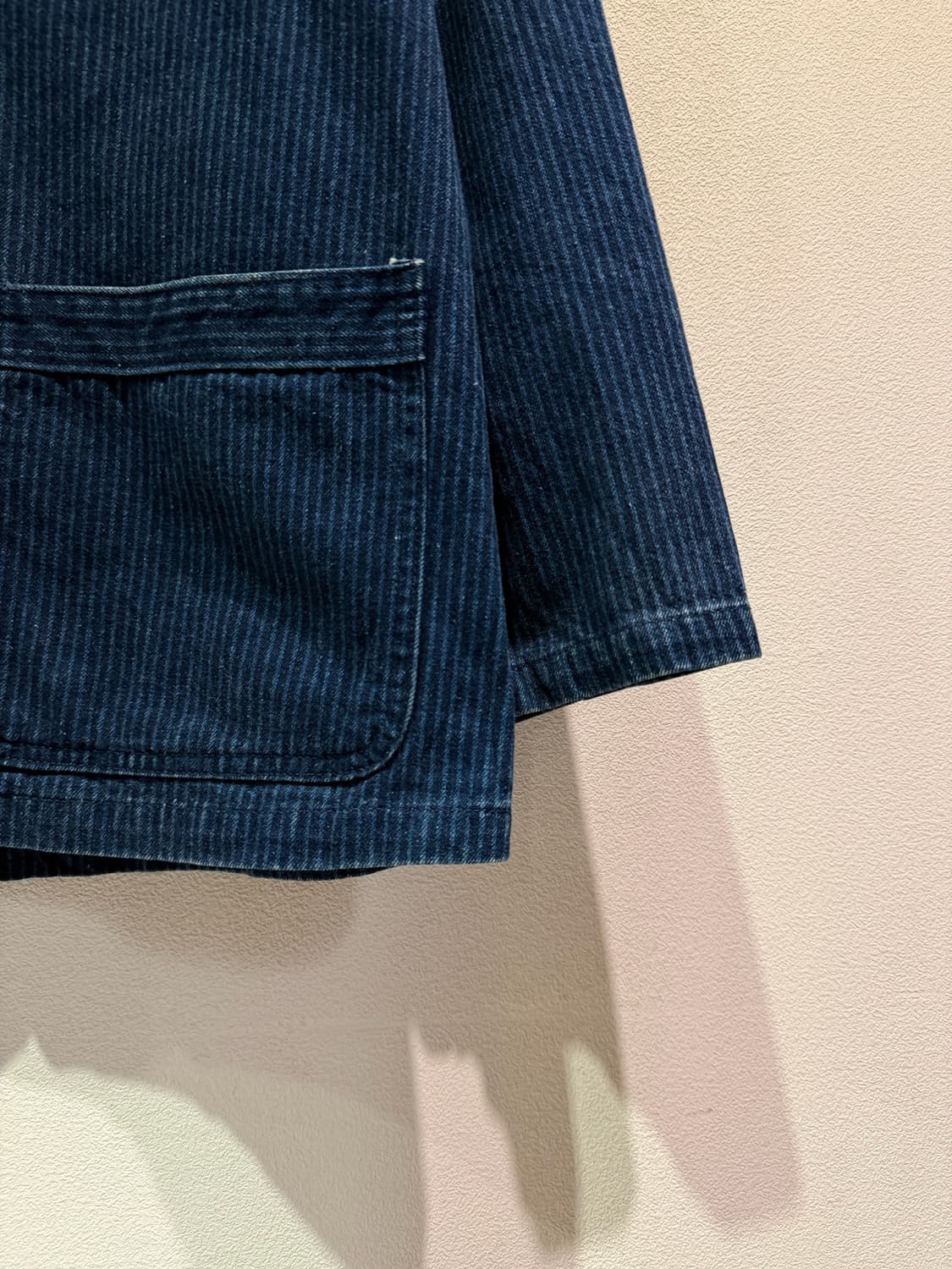 scoop 핀스트라이프 데님 워크 자켓(Made In Japan) 상품이미지5