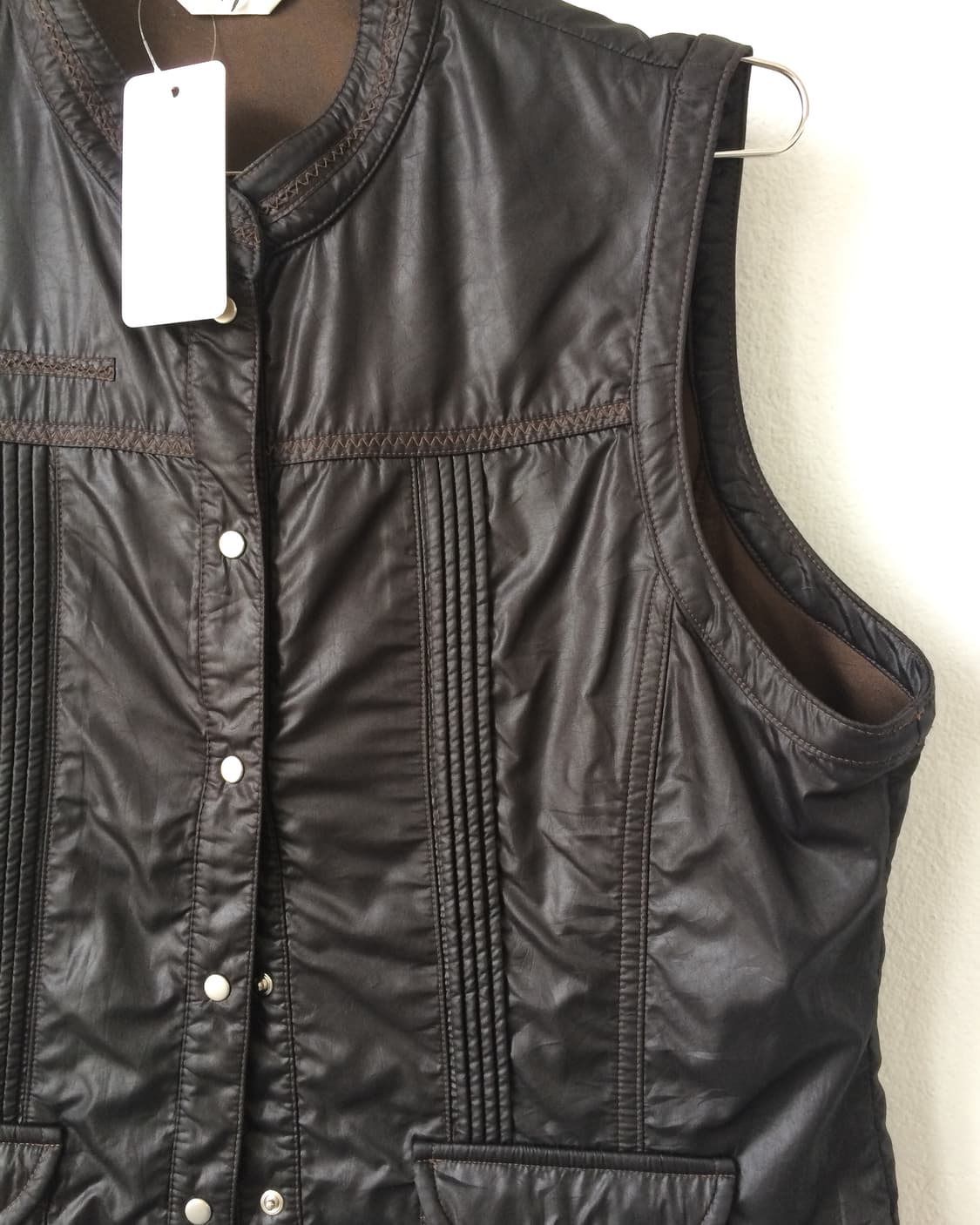 Line detail vest 상품이미지4
