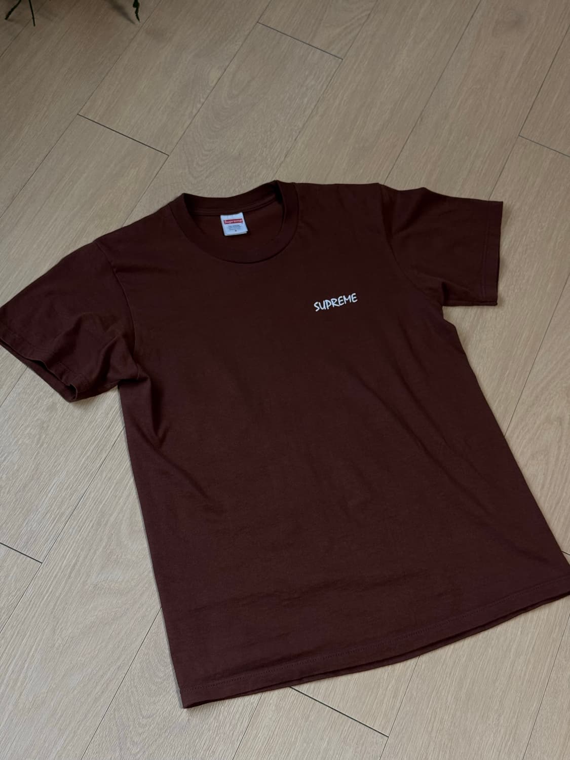 [S] 슈프림 24ss 블랙 캣 티셔츠 브라운 상품이미지1