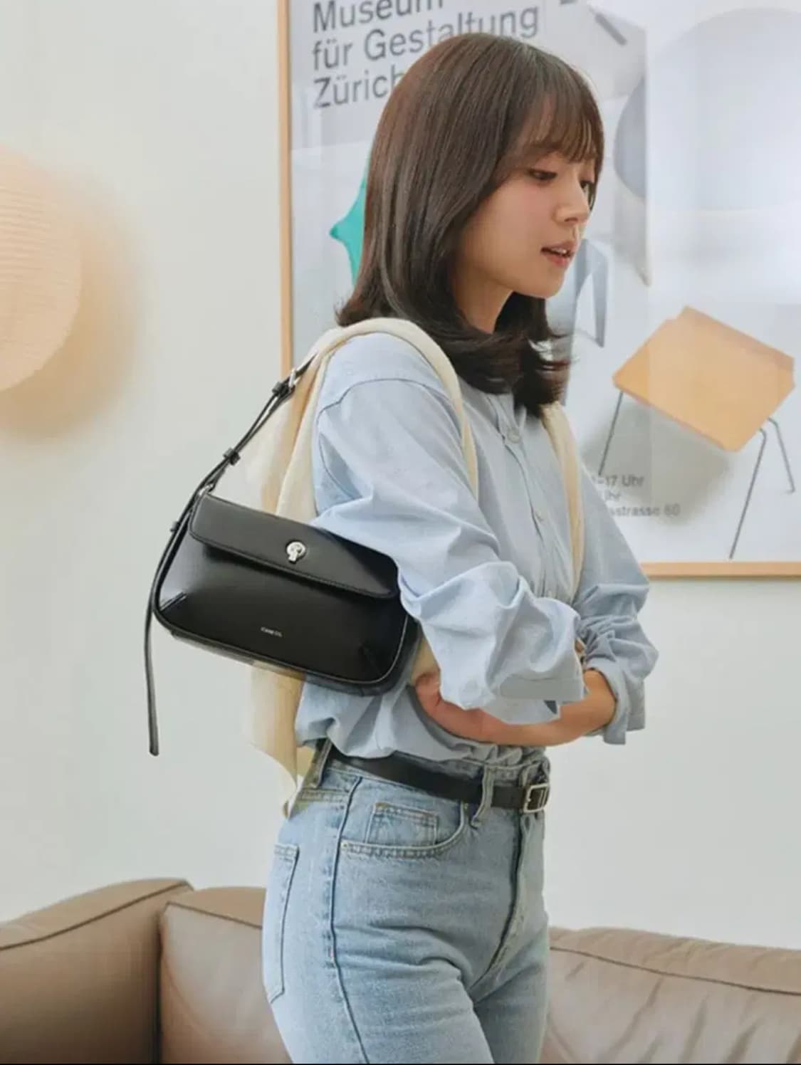 스탠드오일 디토 숄더백 가방 블랙 상품이미지3