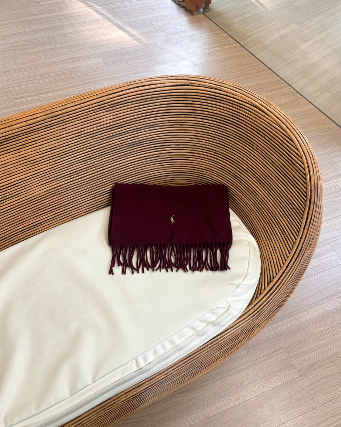 폴로 랄프 로렌 시그니처 이탈리안 버진 울 머플러 상품이미지1