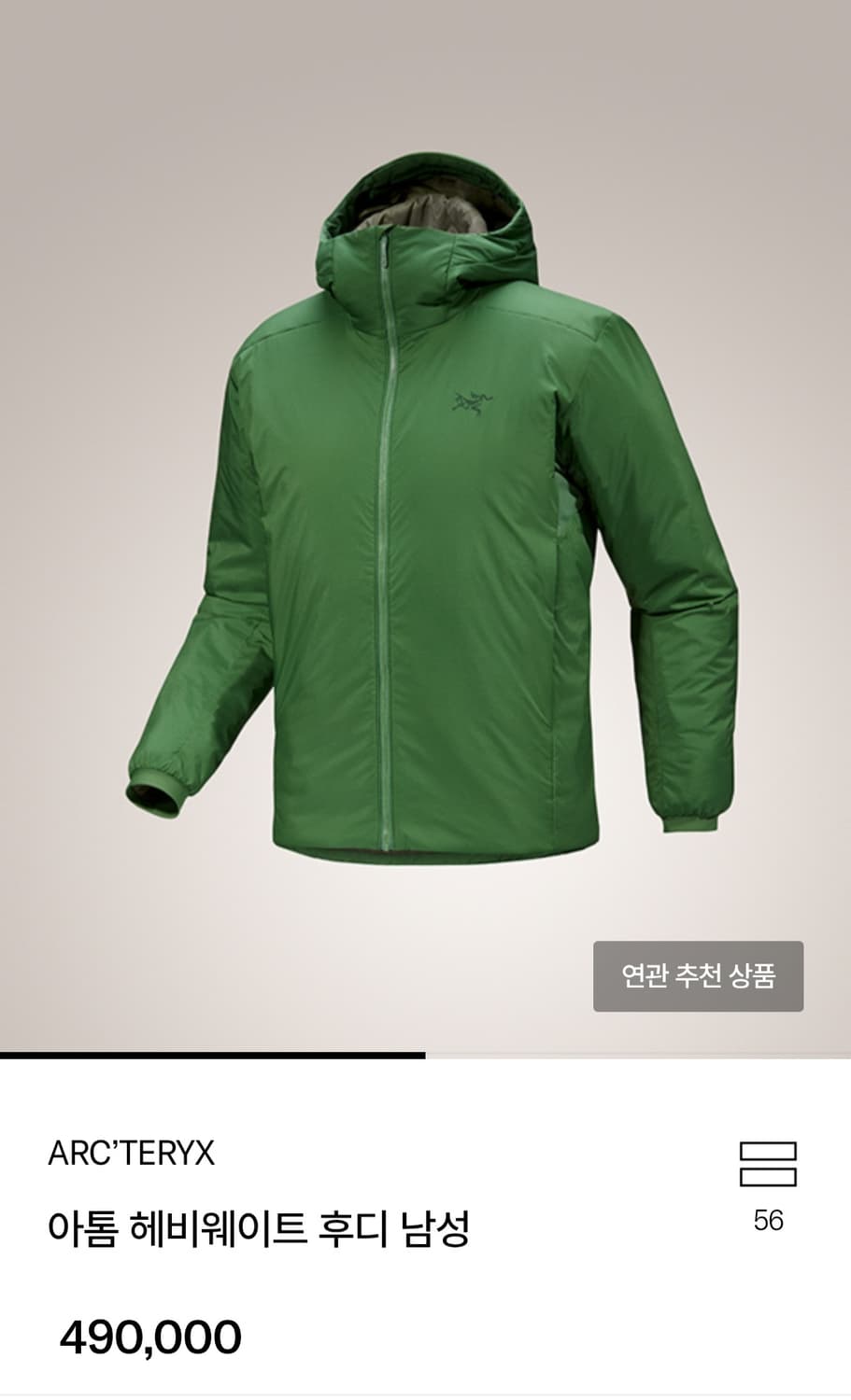 아크테릭스 아톰 헤비웨이트 에덴 L 상품이미지3